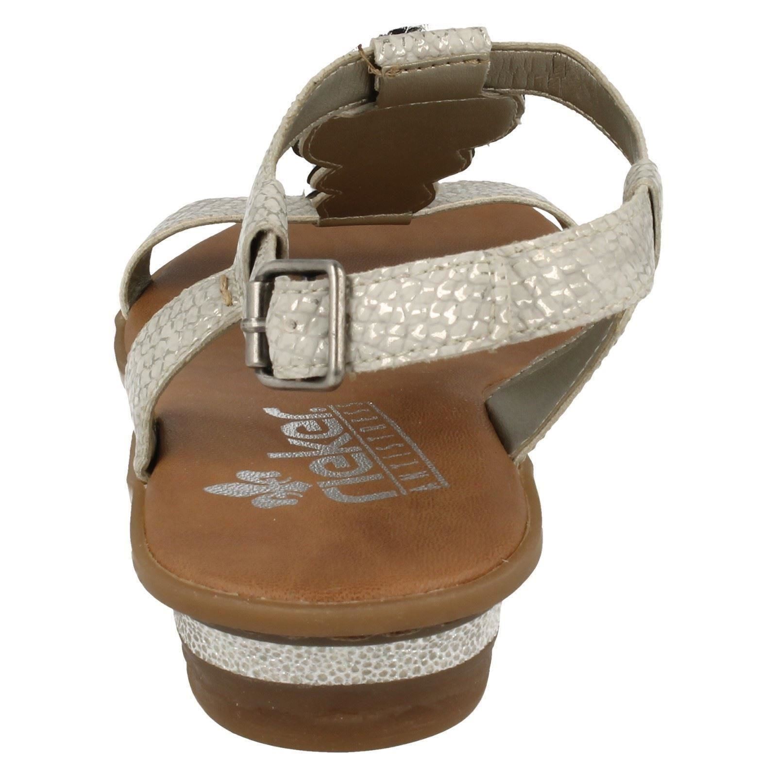 Ladies Rieker T-Bar Smart Sandals /'63478/'