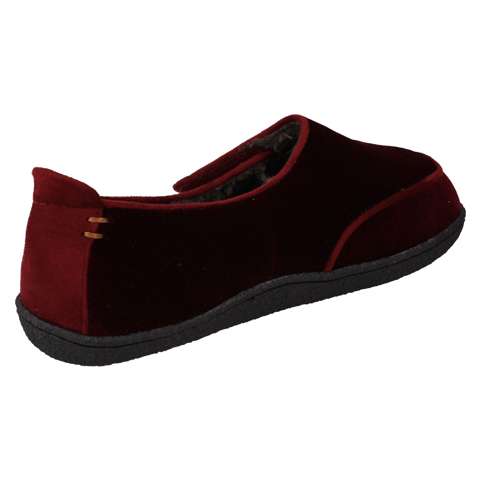 Ladies Clarks Casual Hook /& Loop Slipper /'Home Charm/'