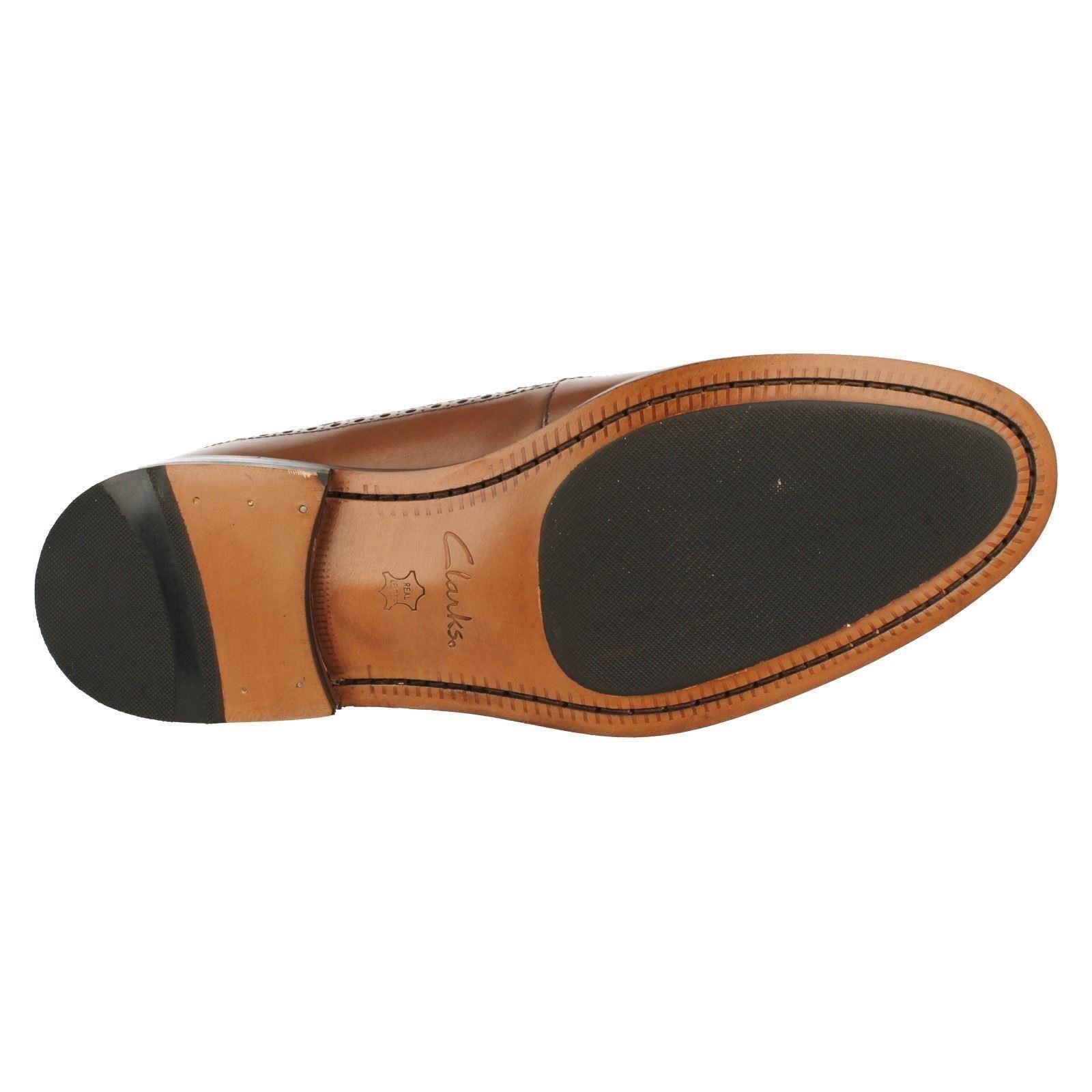 Mens Clarks Brogue Style Lace Up Shoes Coling Limit