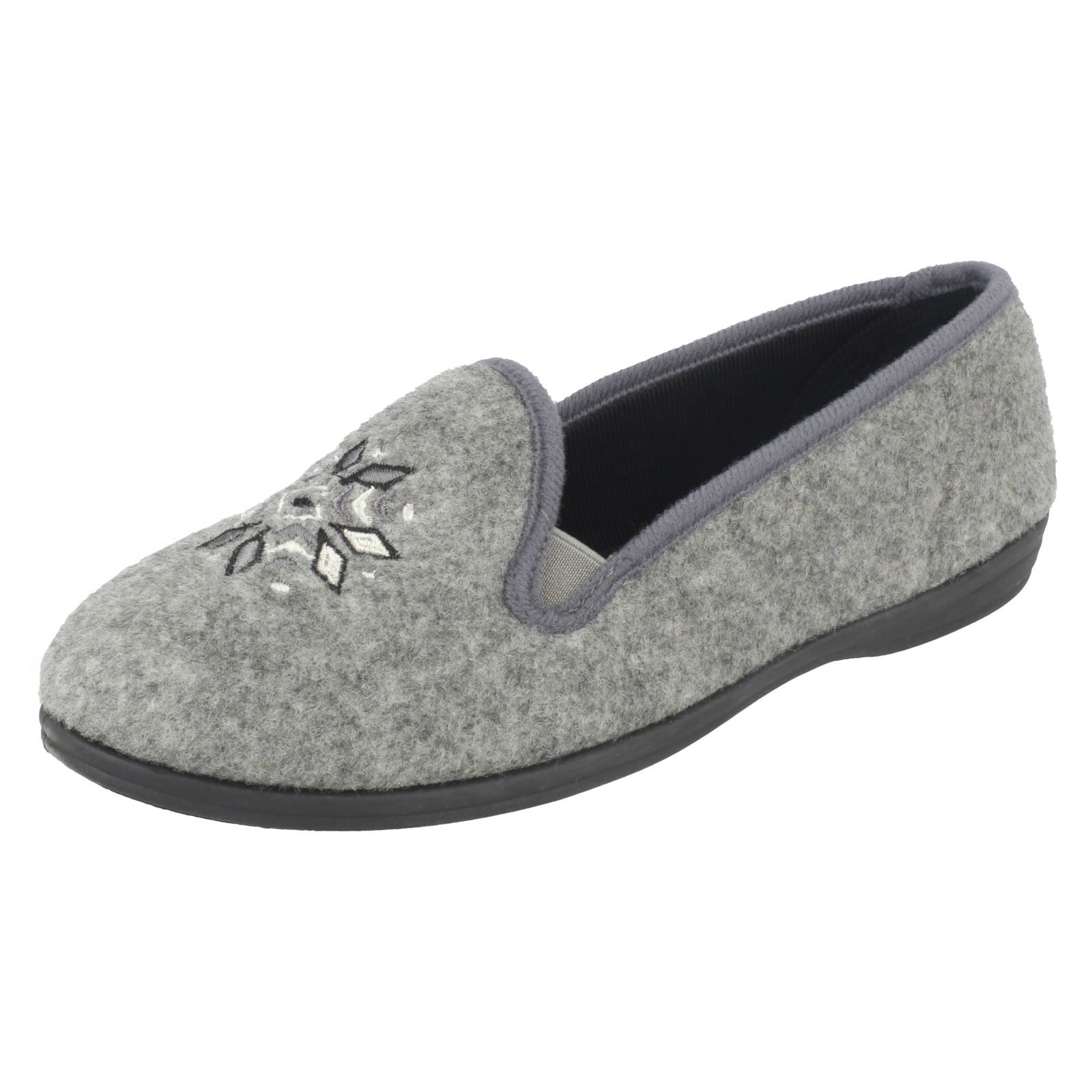 Femmes Clarks Pantoufles de flocons de neige détail Marsha Rose