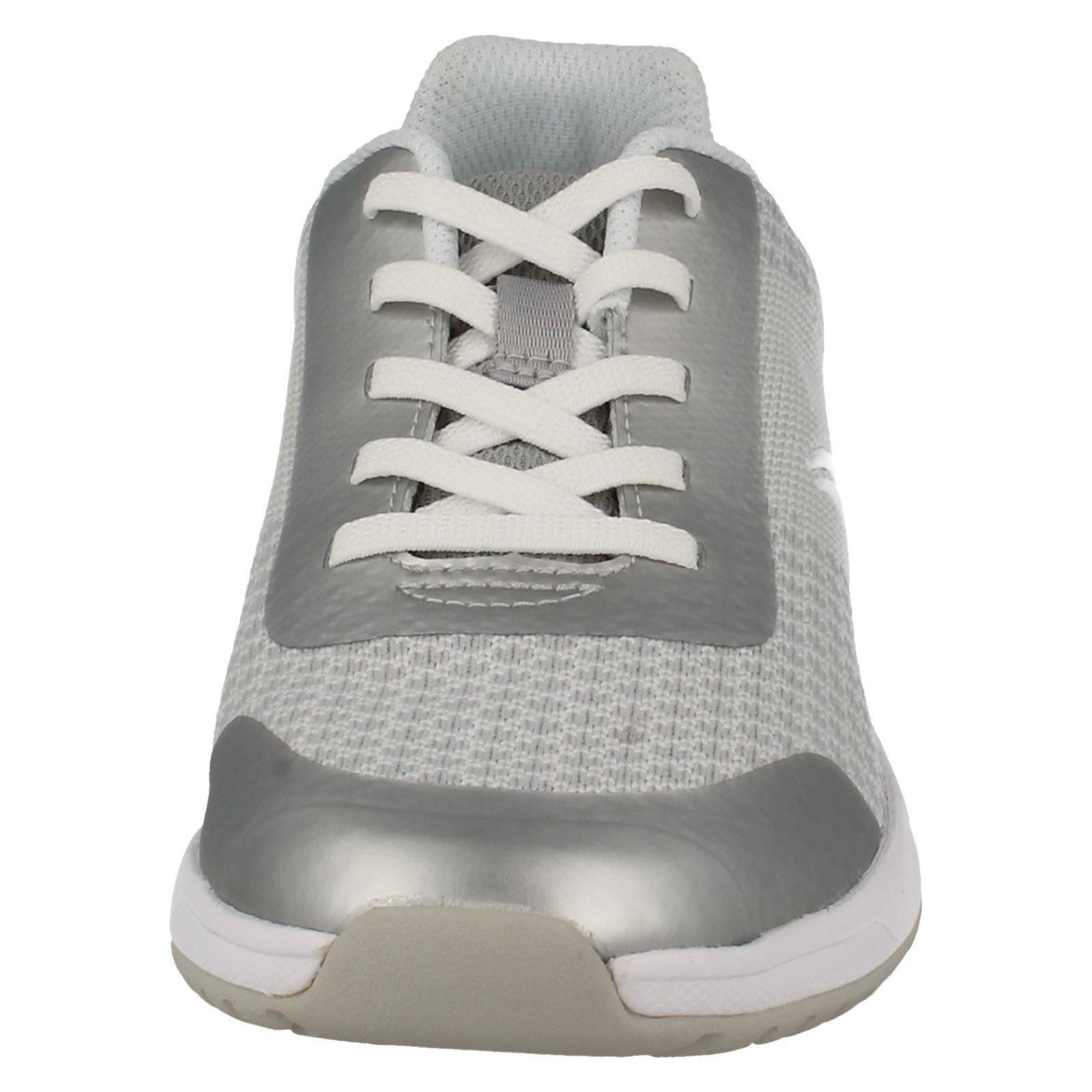 Girls Clarks Casual Trainers Frisby Fun
