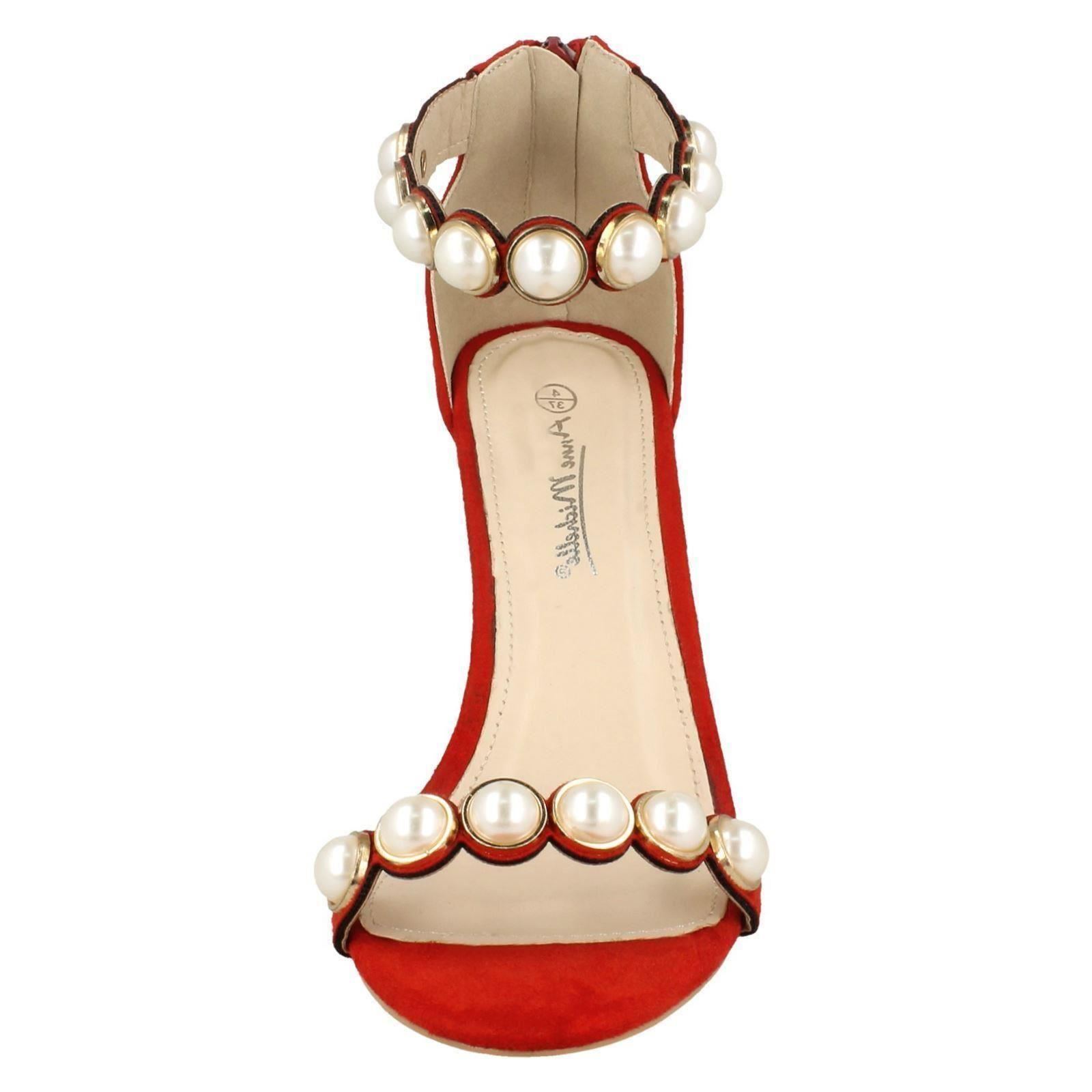 Ladies Anne Michelle Pearl Trim Mule *Sandals*