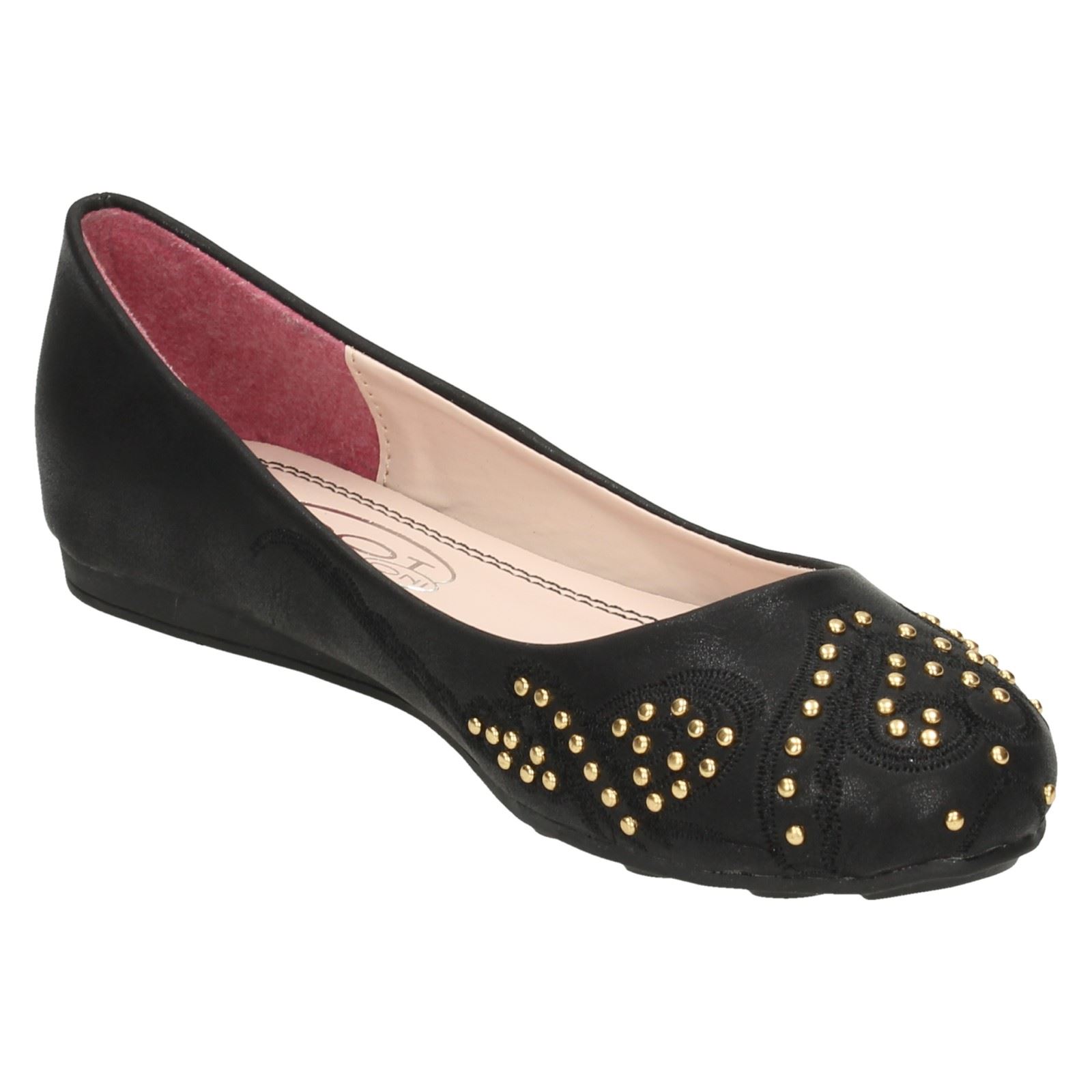 Girls Spot On Flat Ballet Style /'Shoes/'