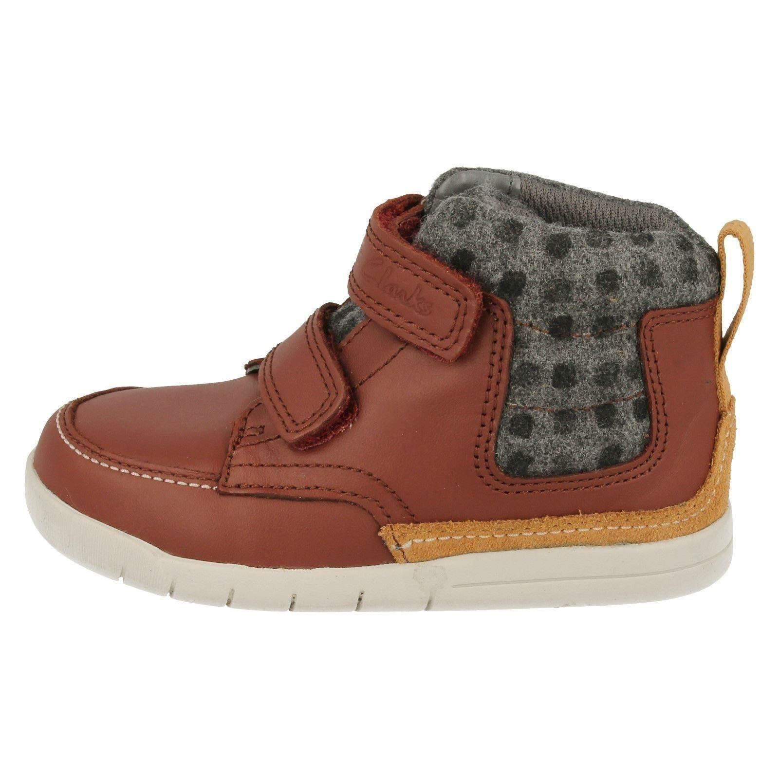 Infant Clarks Boys Ankle Boots Crazy Ben
