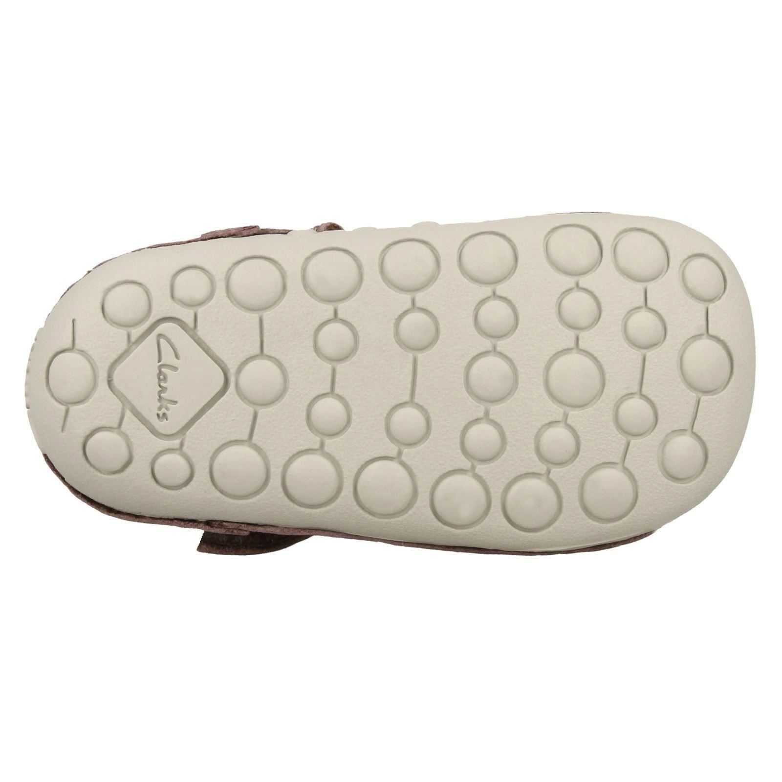 Girls Clarks Little Glo First Shoes With Rabbit Design