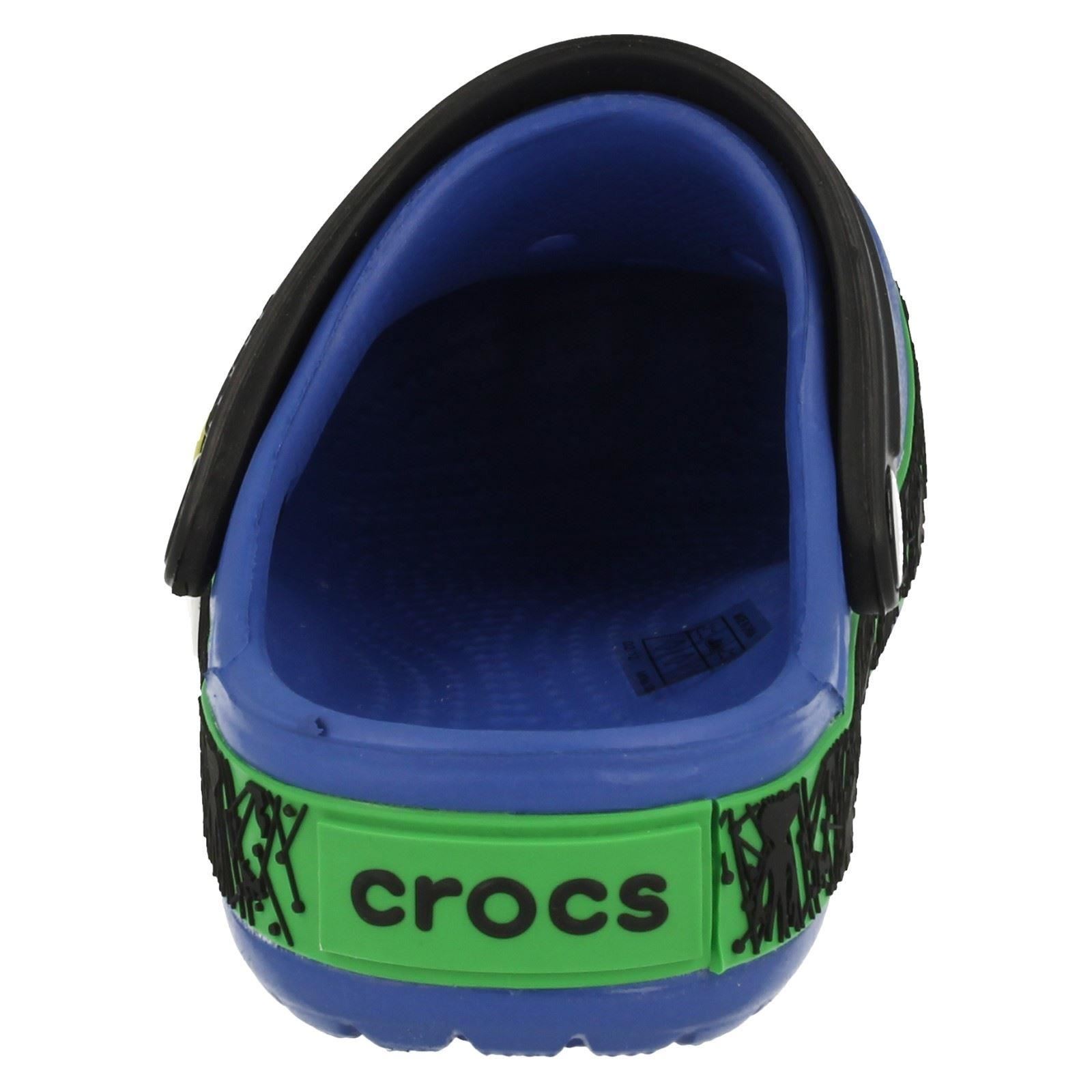 Boys Ben 10 Croc Mule Sandals /'Crocband Ben 10 Kids/'