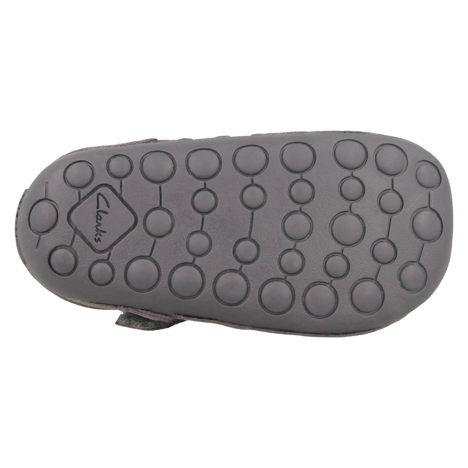 Girls Clarks Little Glo First Shoes With Rabbit Design
