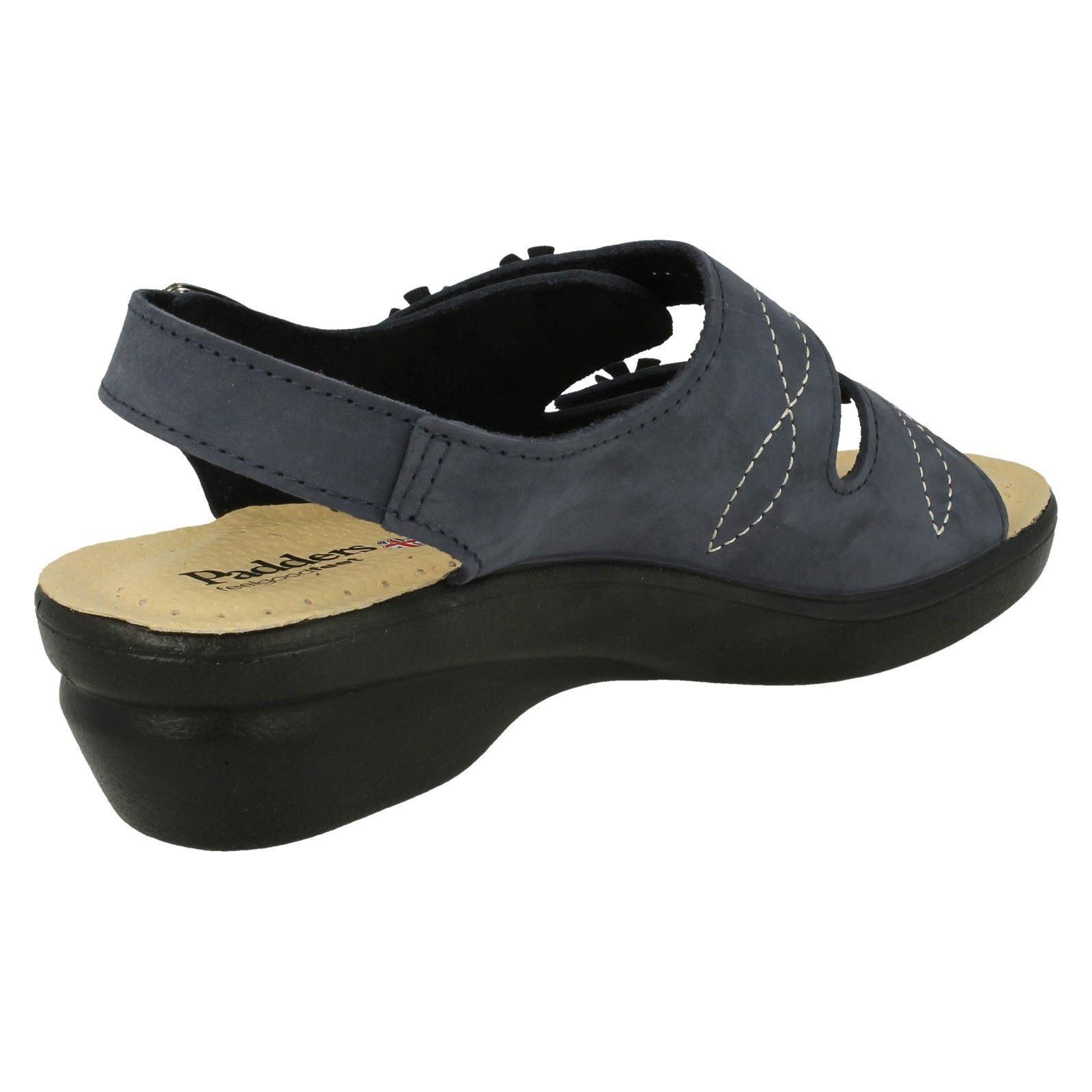 Ladies Padders Hook /& Loop Sandals Bluebell