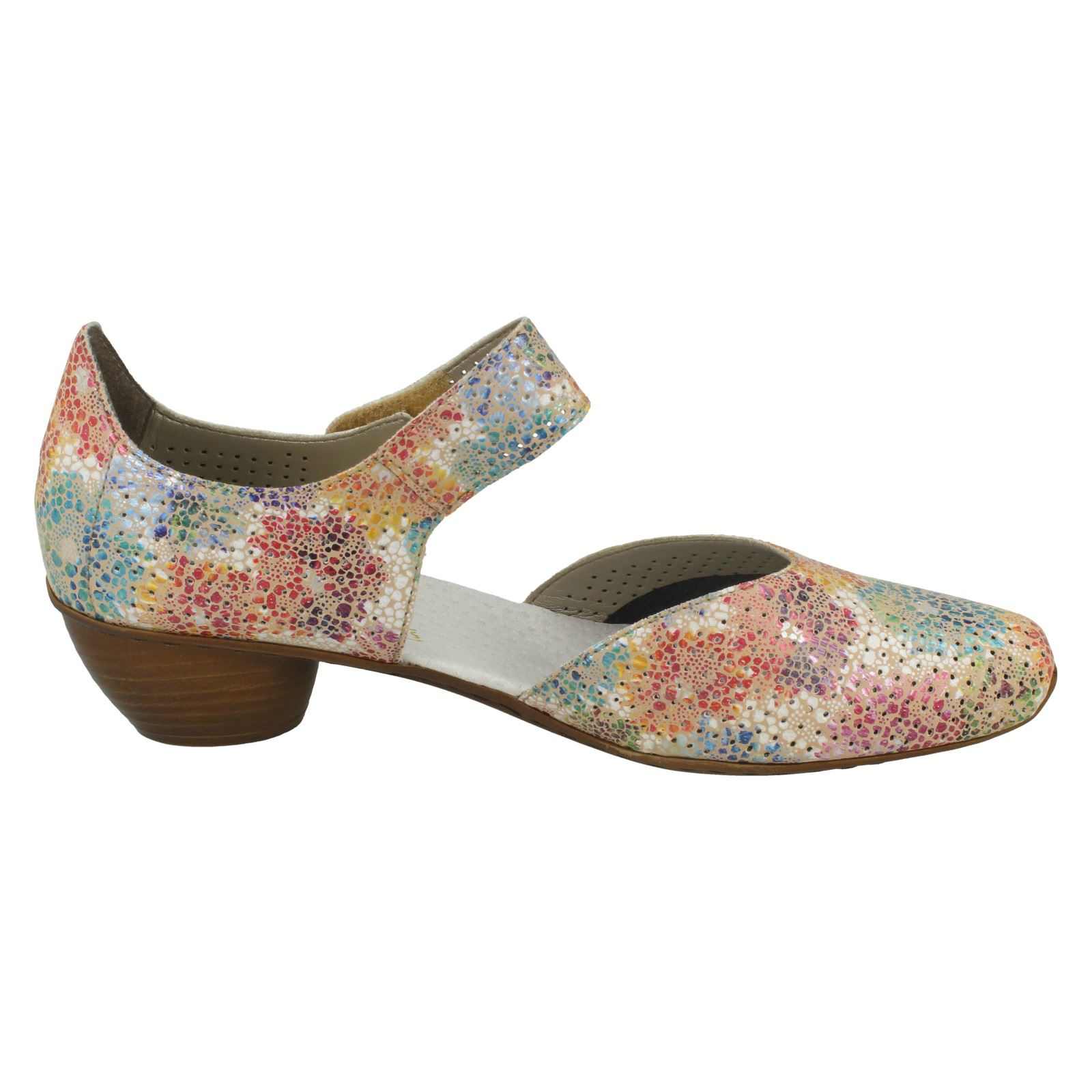 Femmes Rieker 43754 Smart Mary Jane Style Chaussures
