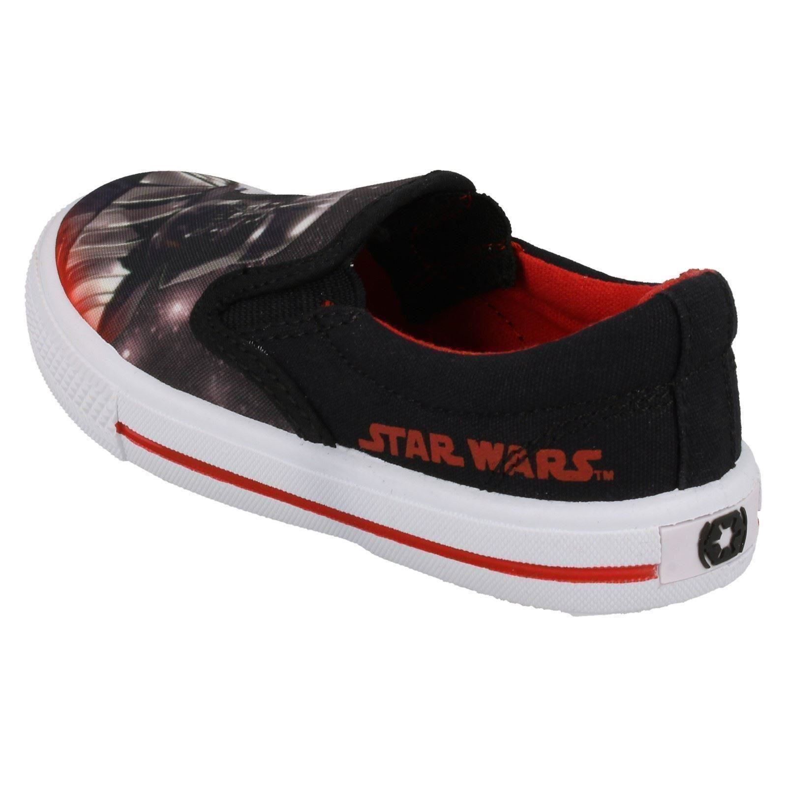 Boys Star Wars Slip On Canvas Shoes /'Fairview/'