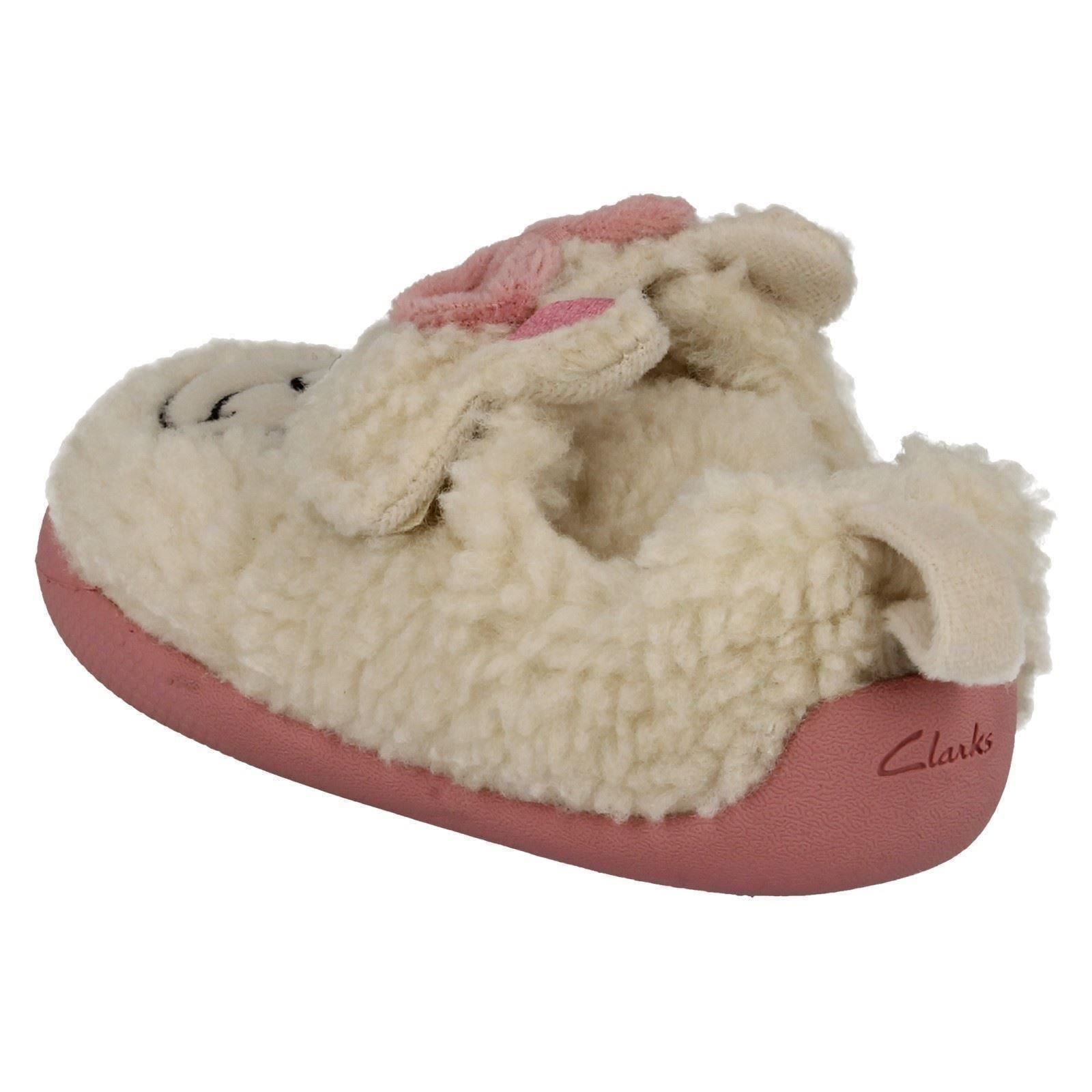 clarks baby girl slippers