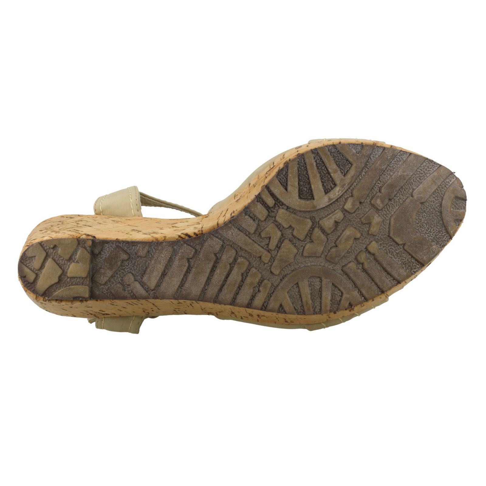 Ladies Spot On High Cork /'Wedge/'