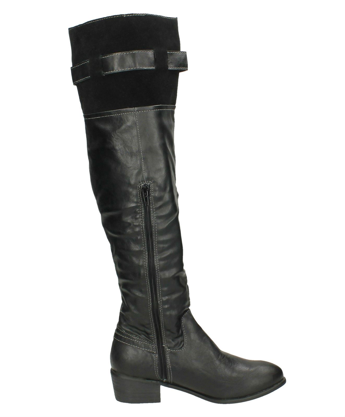 Barricci Ladies Knee High Zip Boots L9287