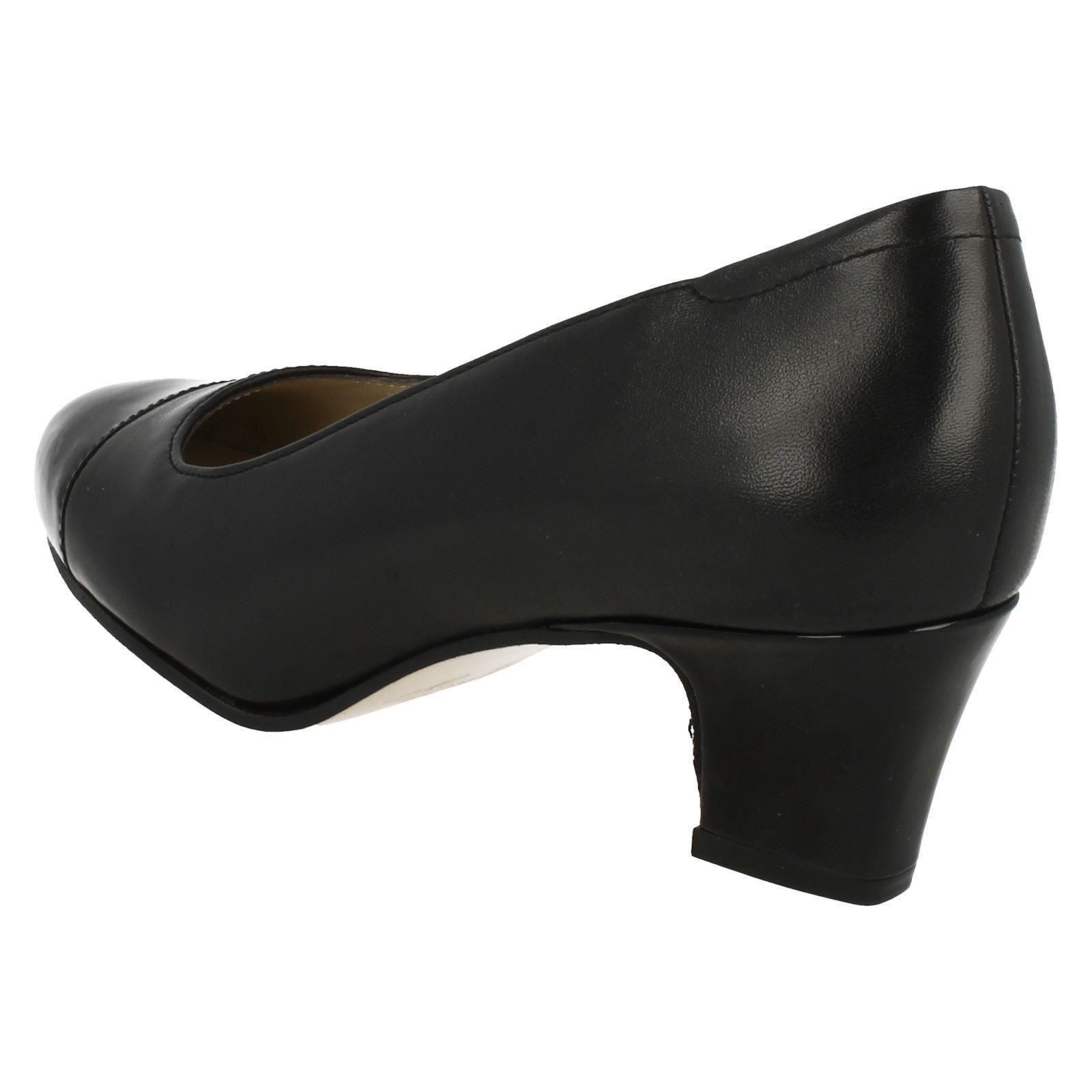 Ladies Equity Wide Fitting Classic Court Shoes /'Camilla/'