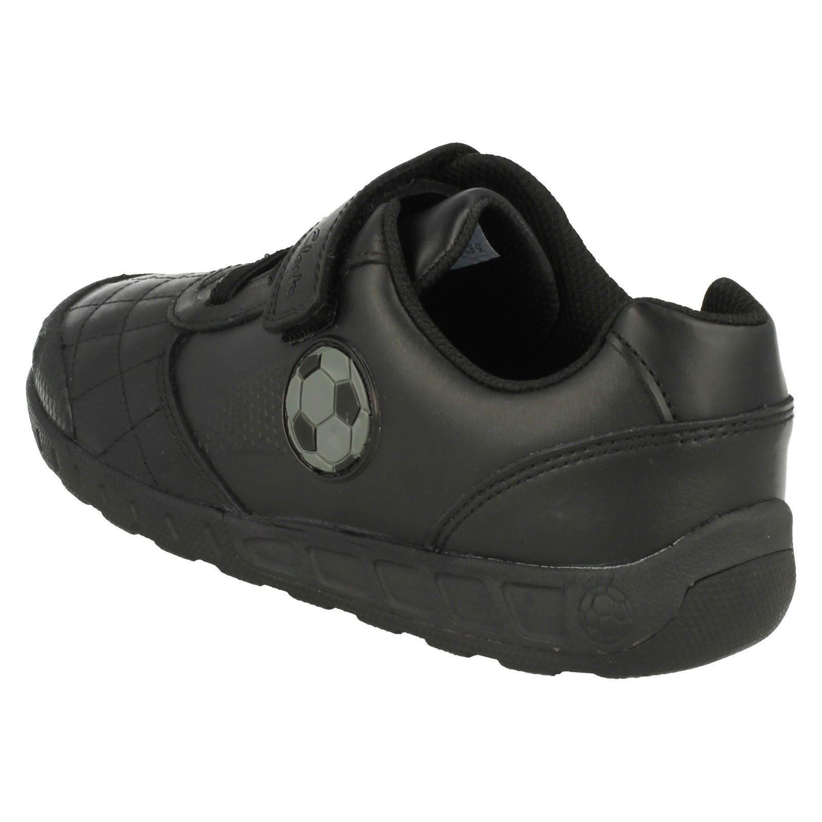 Boys Clarks Leader Game Football Design School Shoes