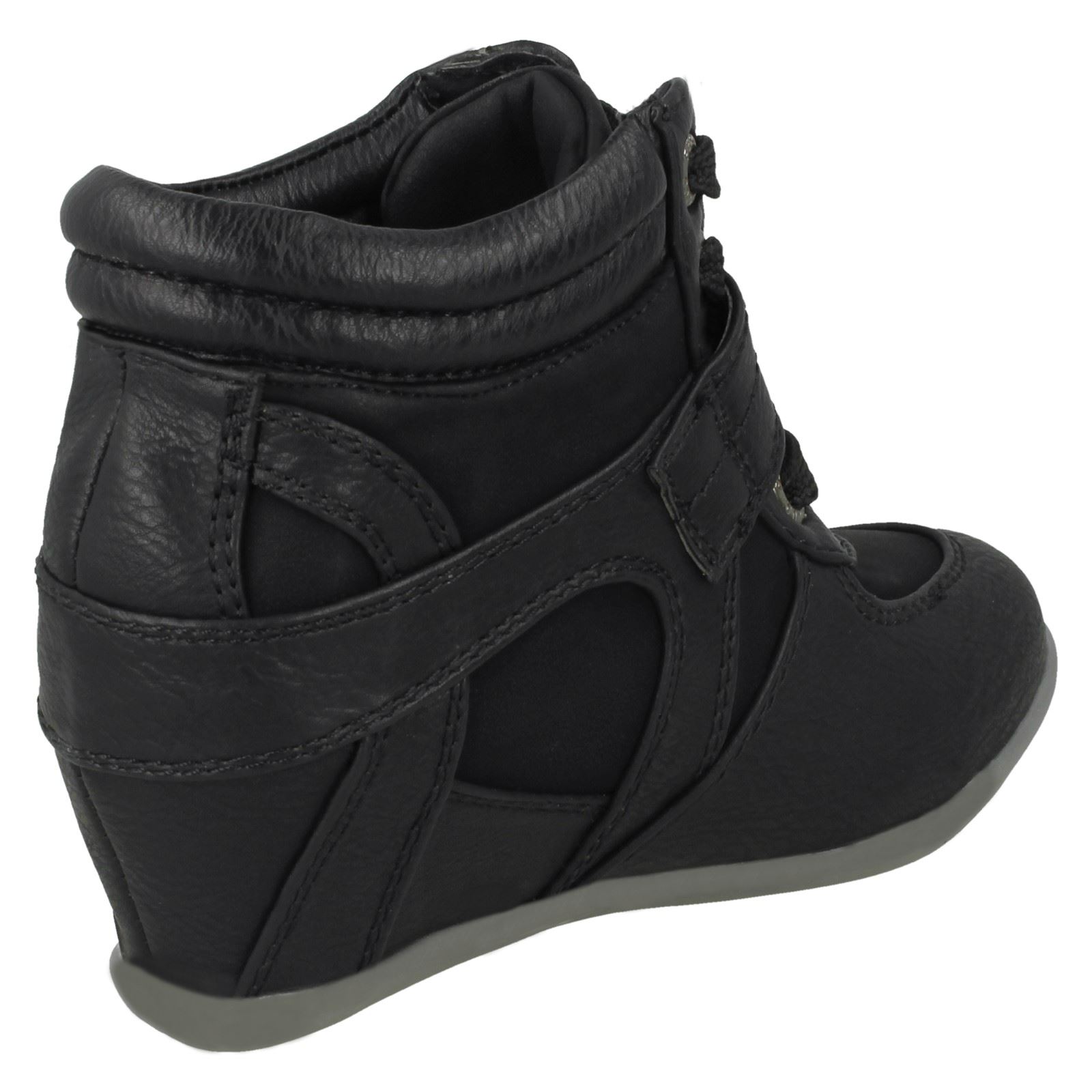 Girls Cutie Mid Wedge Ankle Boots