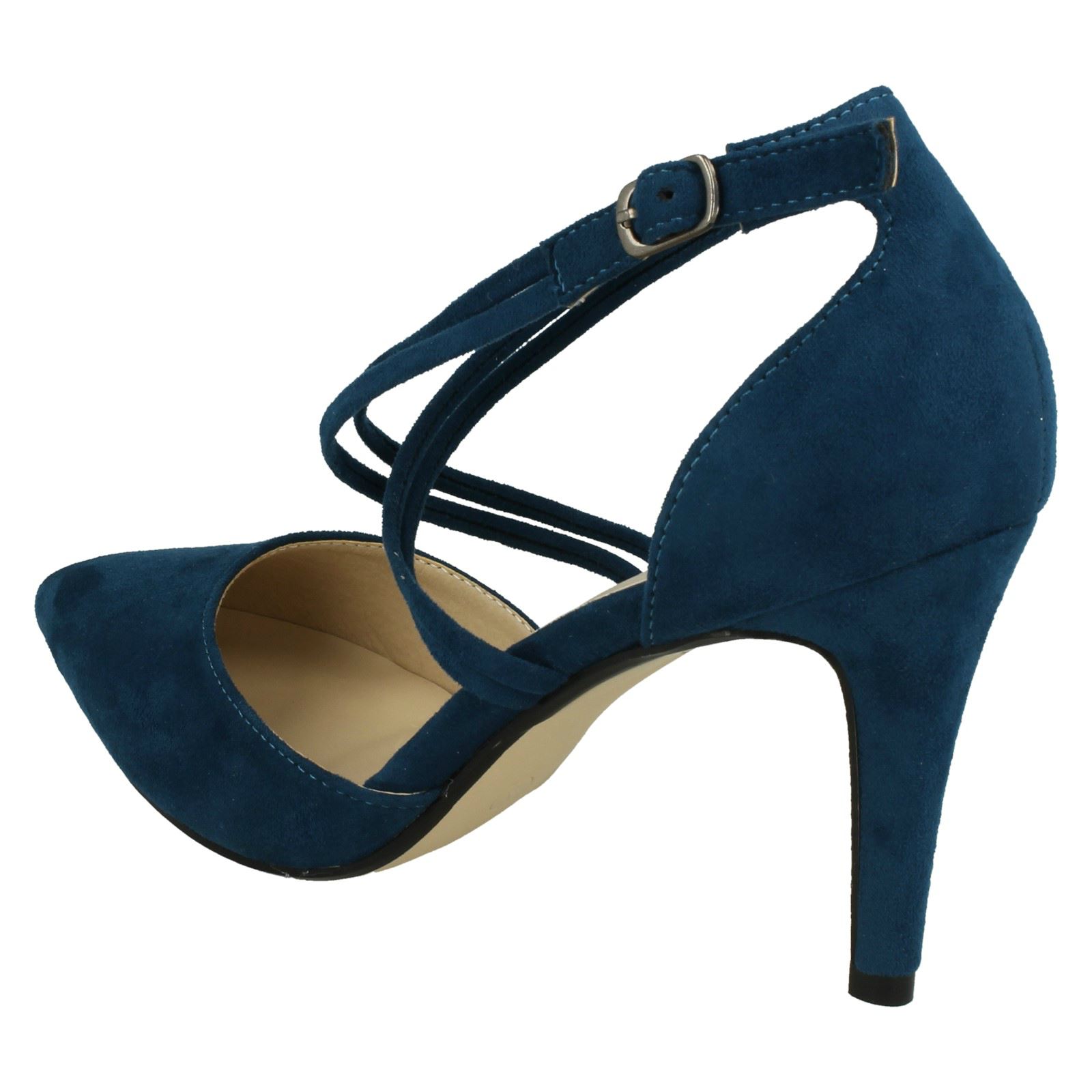 * Damas Anne Michelle Tribunal Zapatos Puntiagudo