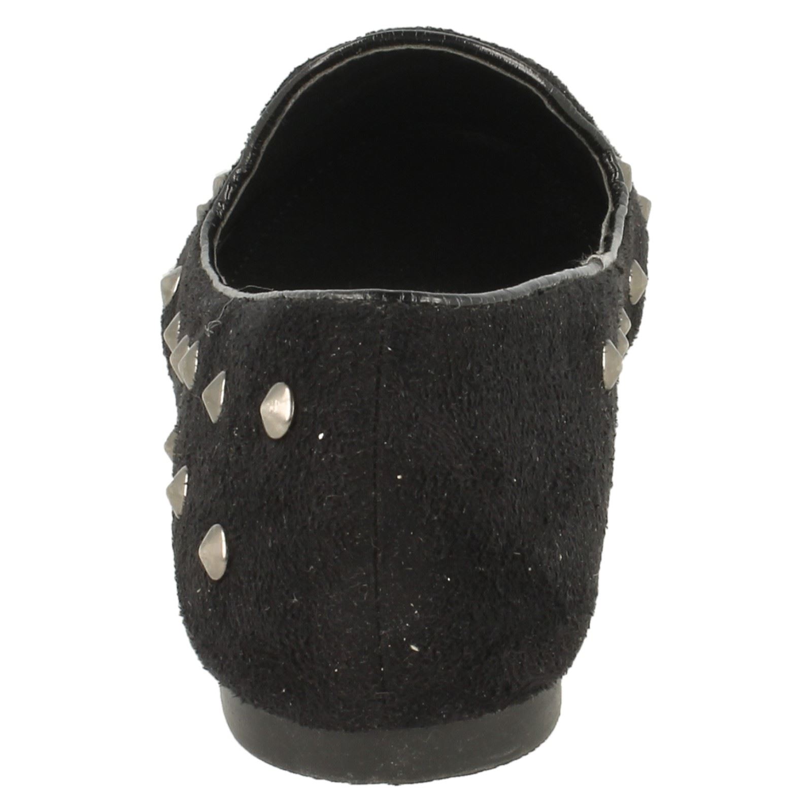 Girls Cutie Studded Loafer Flat Shoes