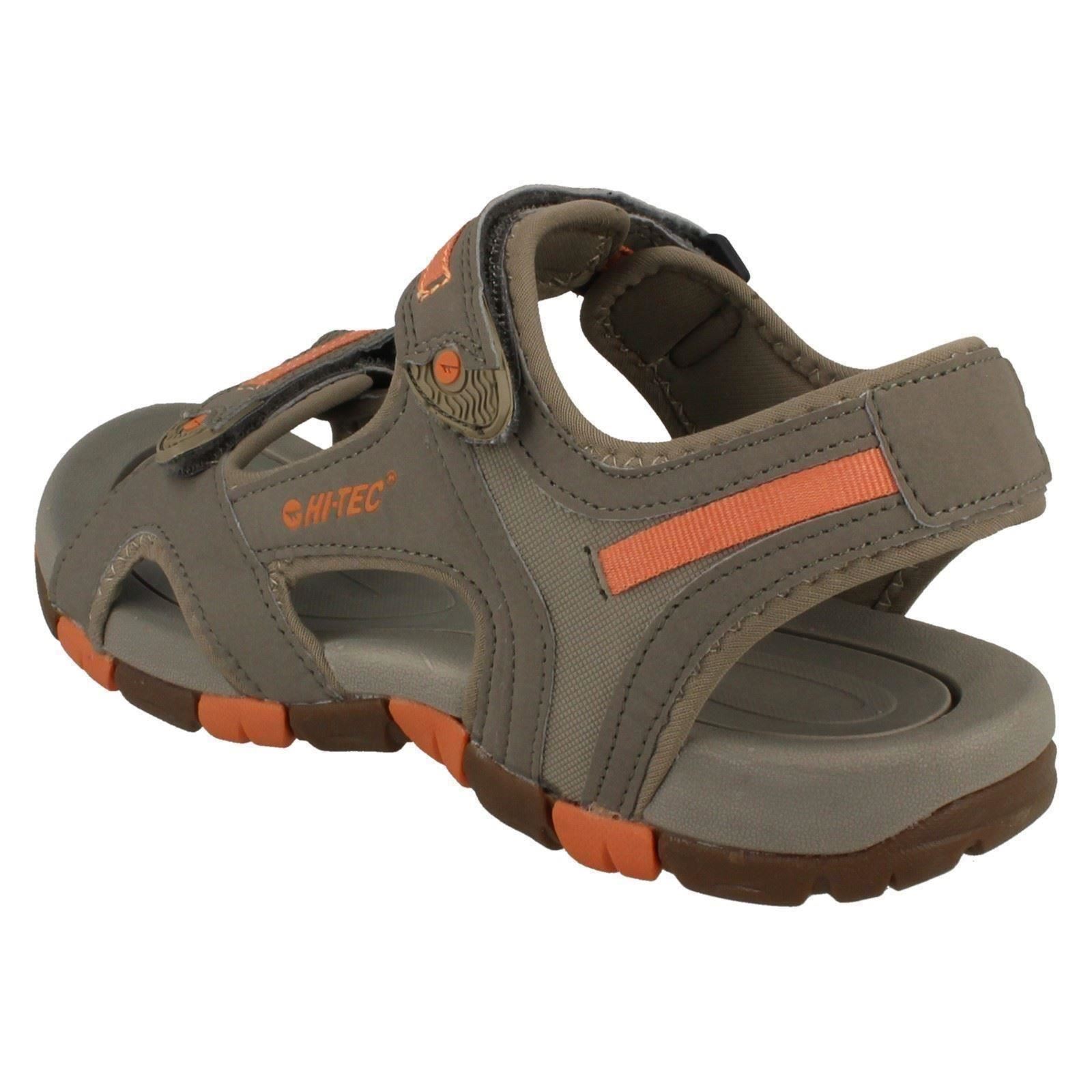 Childrens Hi-Tec GT Strap Casual Hook And Loop Sandals