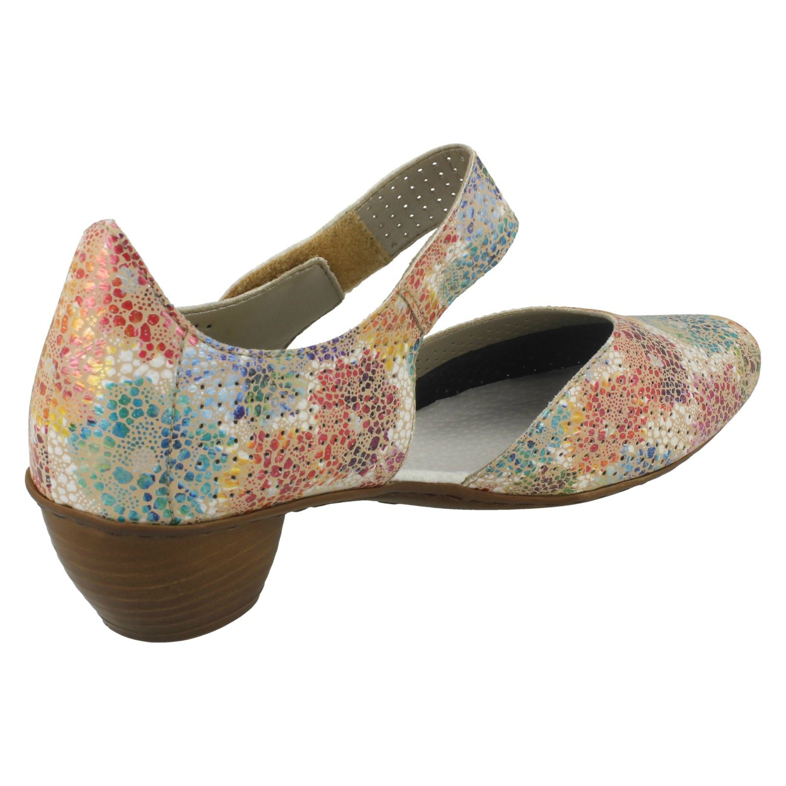 Femmes Rieker 43754 Smart Mary Jane Style Chaussures