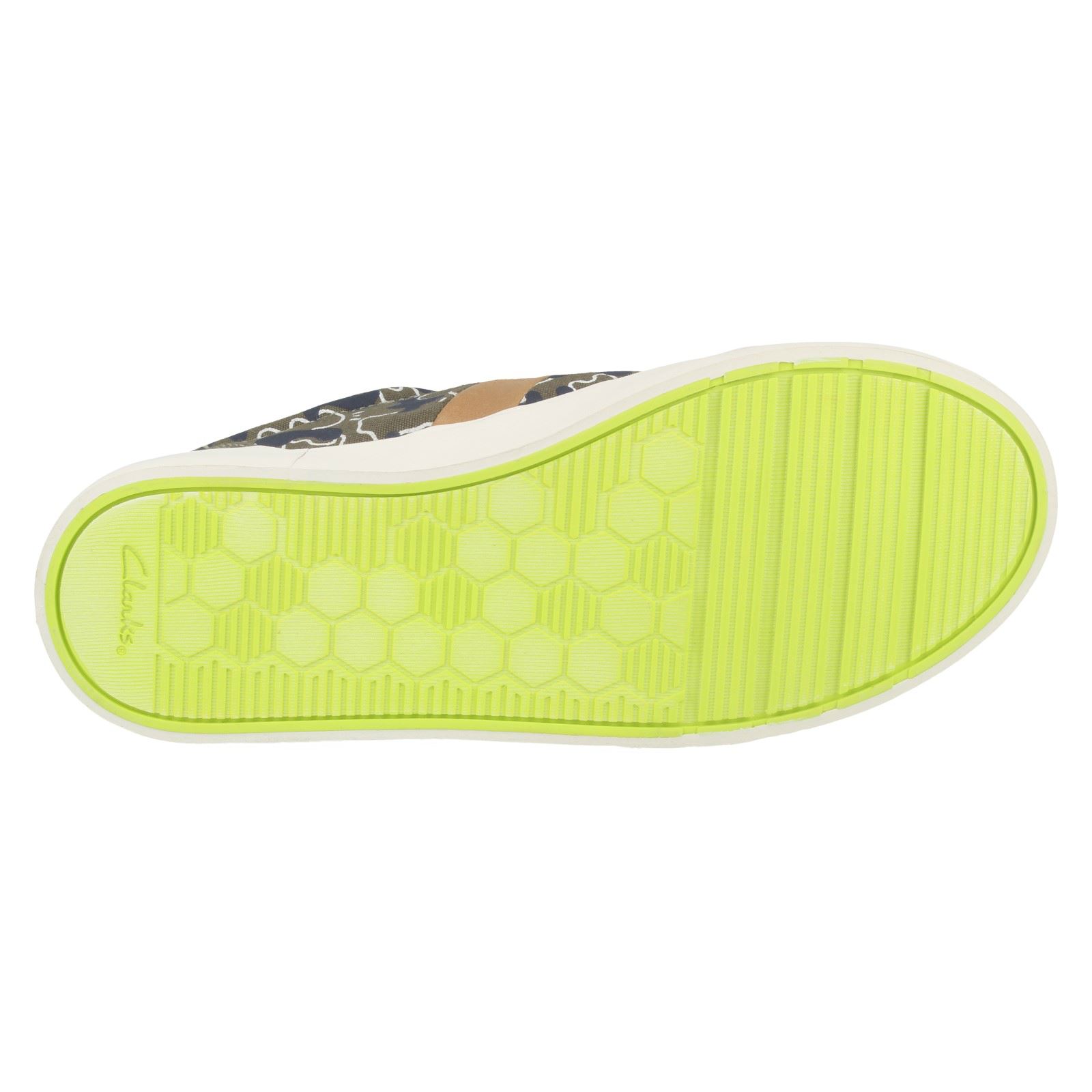Boys Clarks Canvas Shoes /'Comic Zone/'
