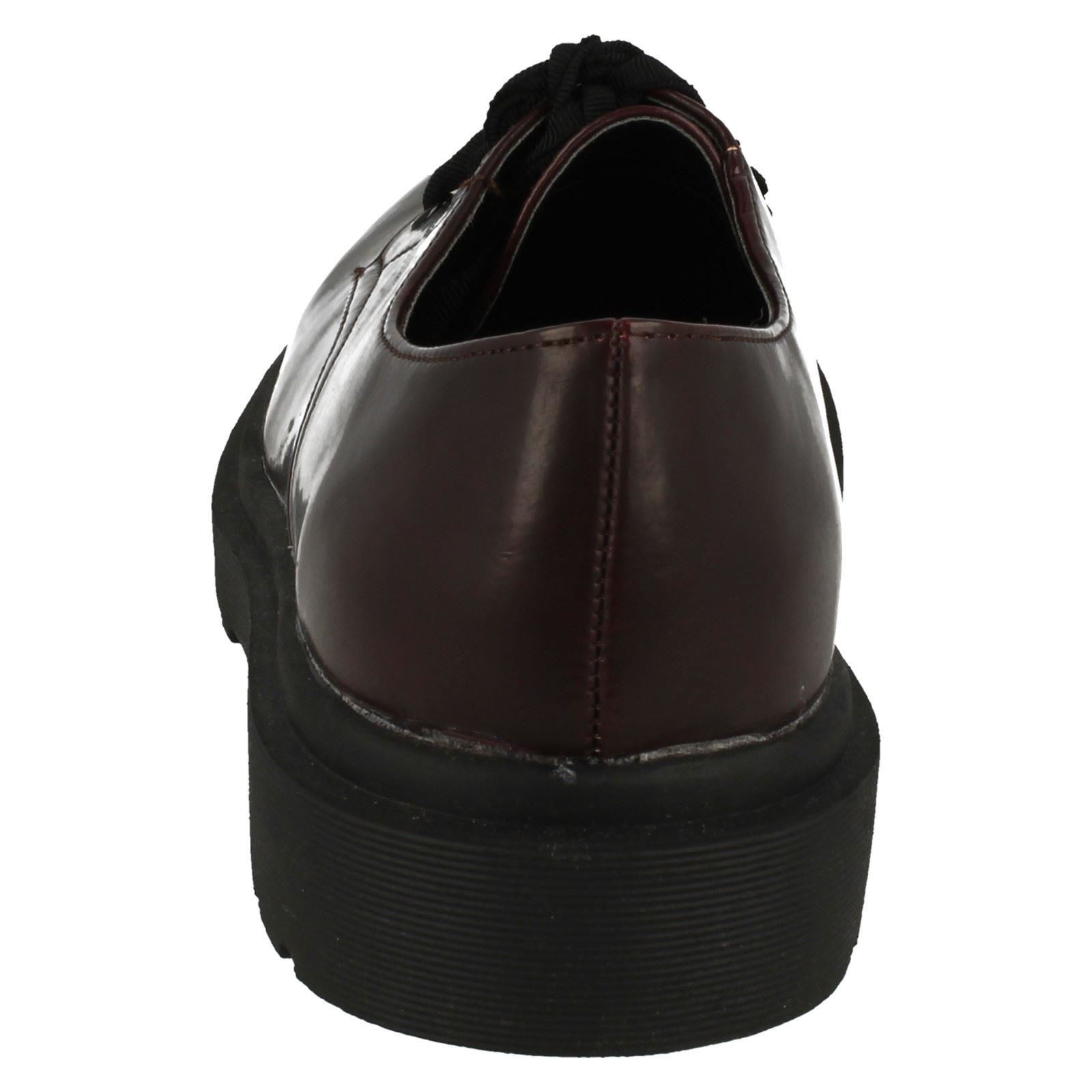 Spot On Ladies Chunky Sole Shoes
