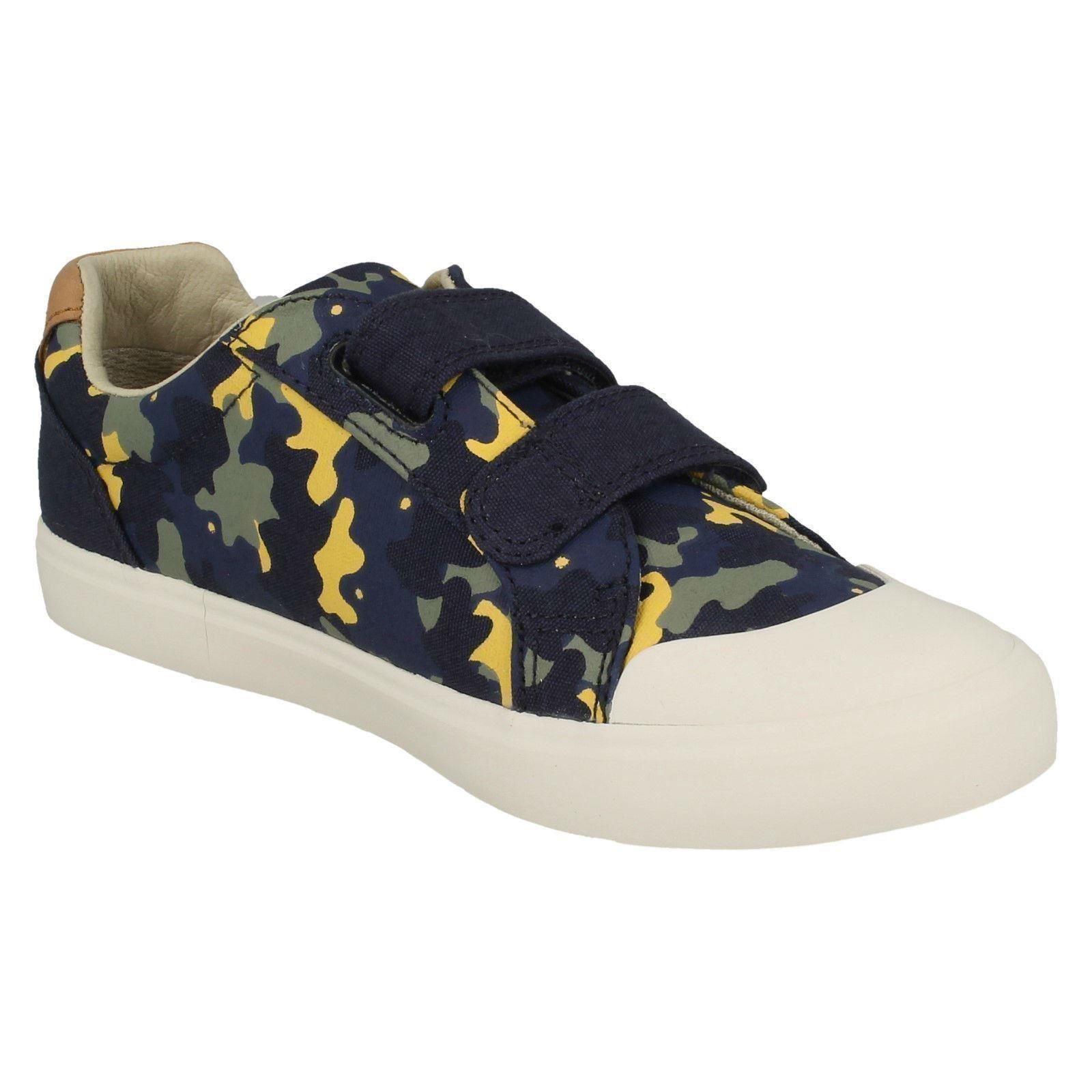 Boys Clarks Comic Air Canvas Shoes