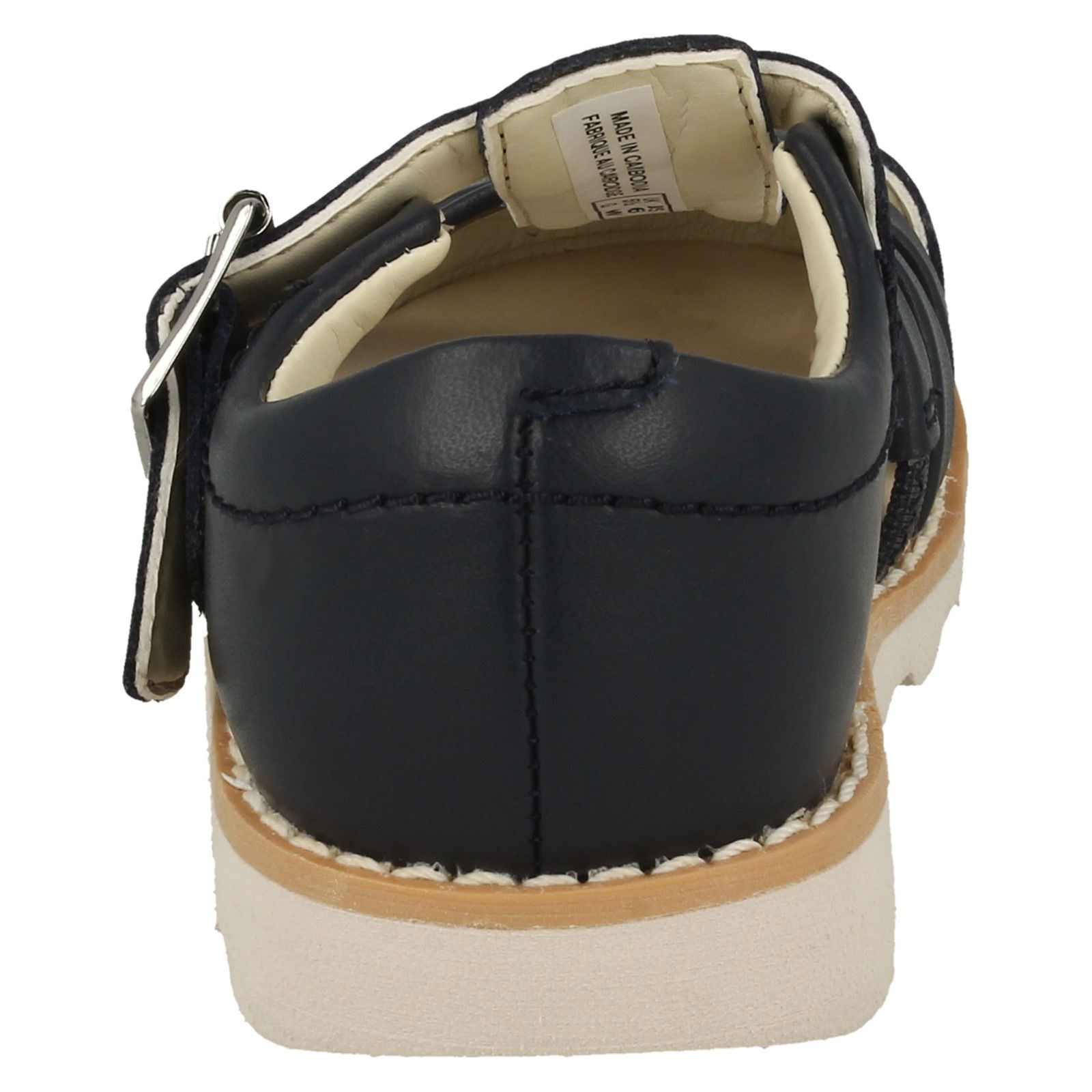 Childrens Boys Girls Clarks Closed Toe Sandals Crown Stem