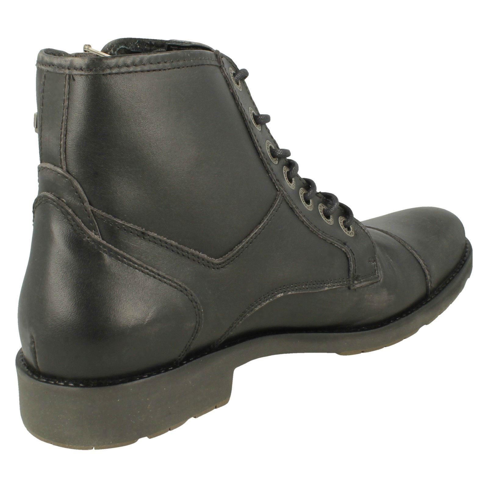 Mens Harley Davidson Lace Up Ankle Boots /'Maine/'