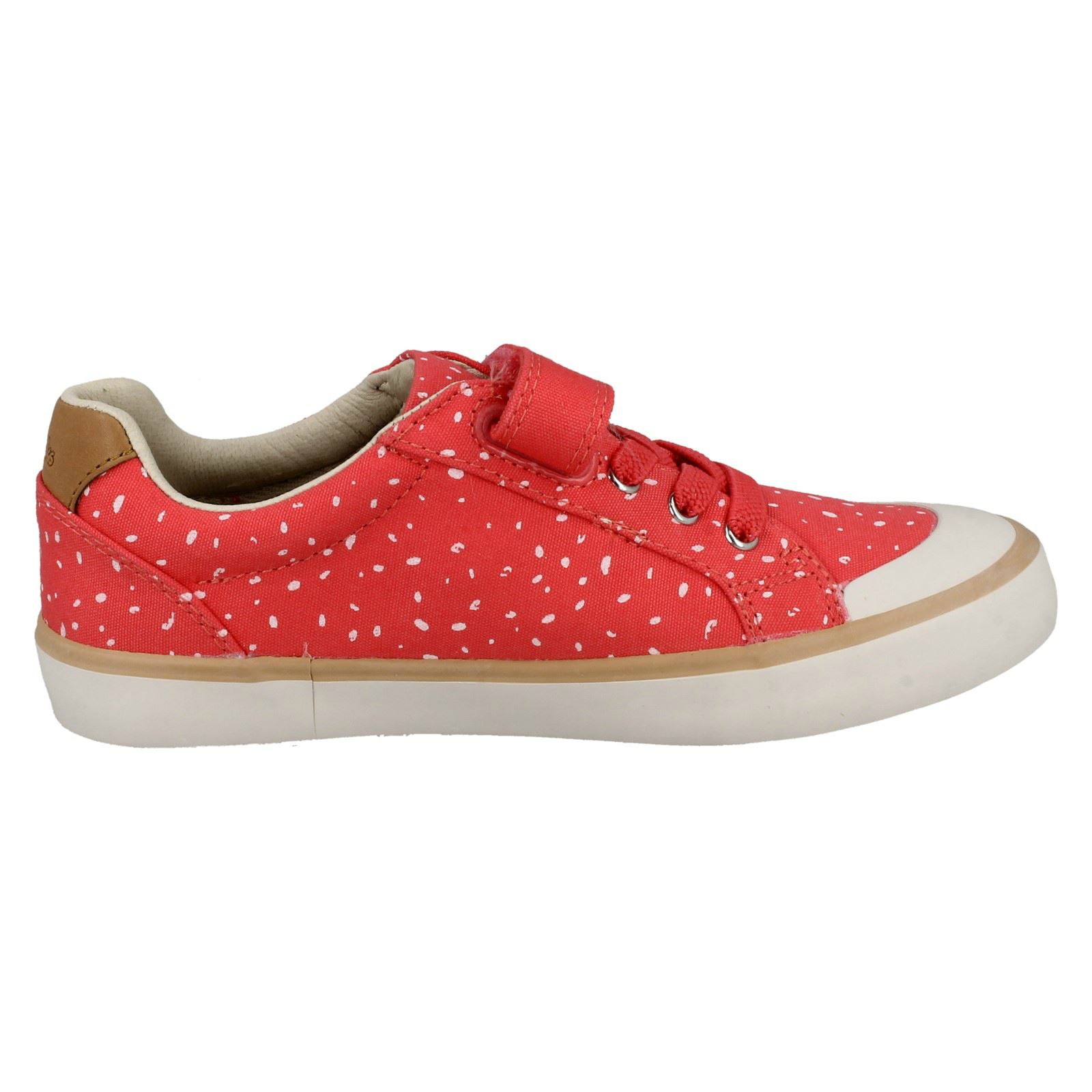Junior Ragazze Clarks Scarpe di tela /"FUMETTI MAX/'