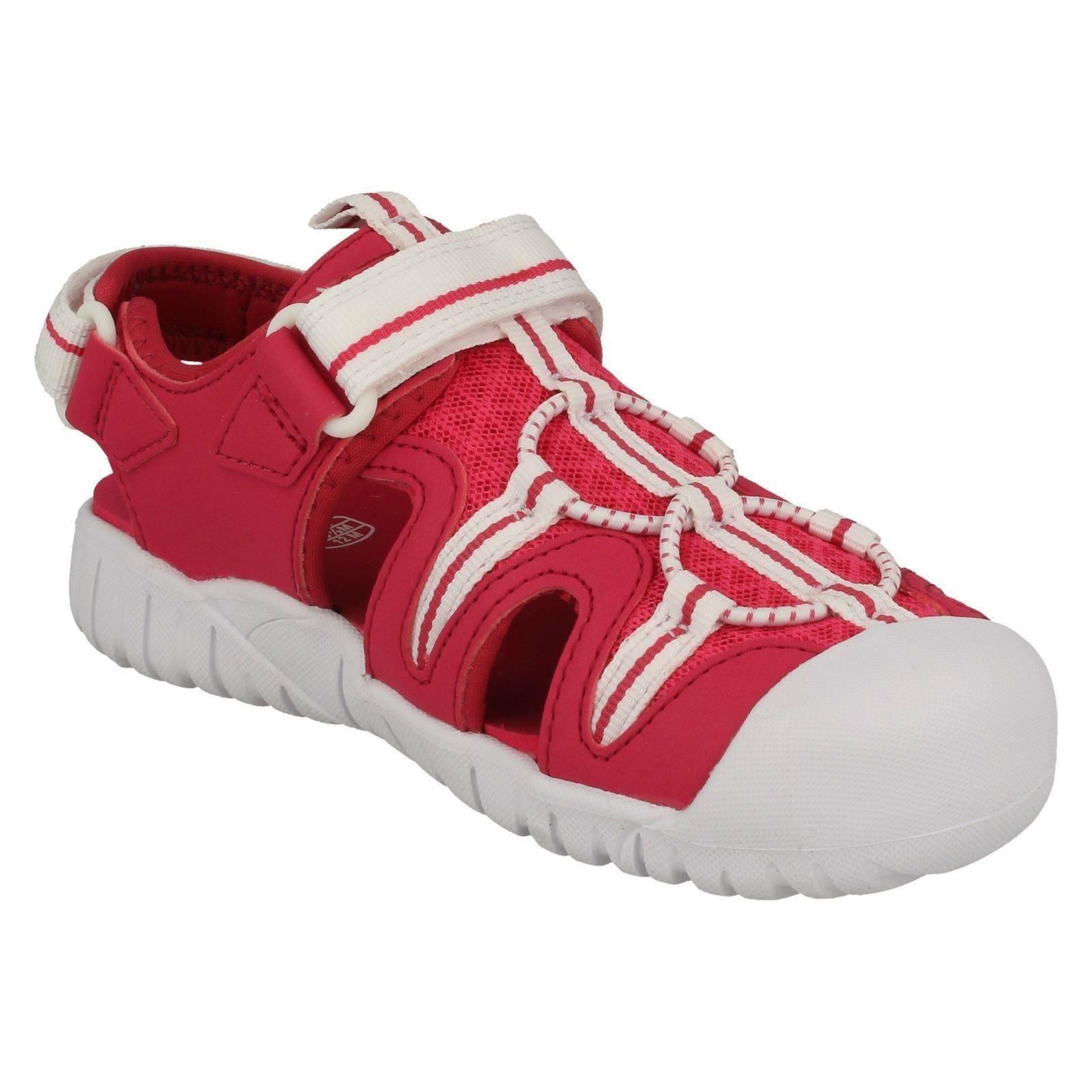 Clarks Girls Casual Trainer Sandals /'Rapid Beach/'