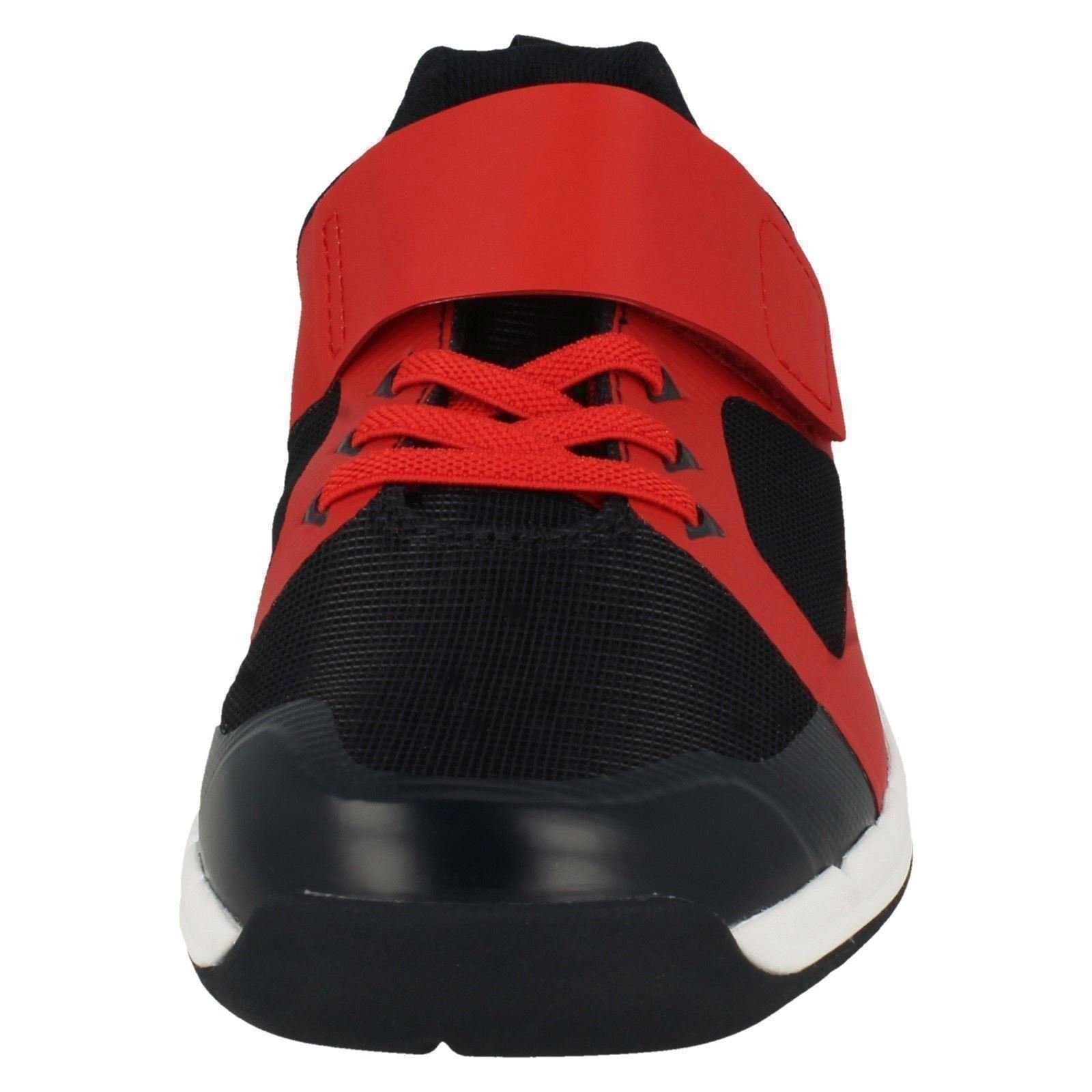 Boys Clarks Elasticated Lace Detailed Trainers Orbit Race