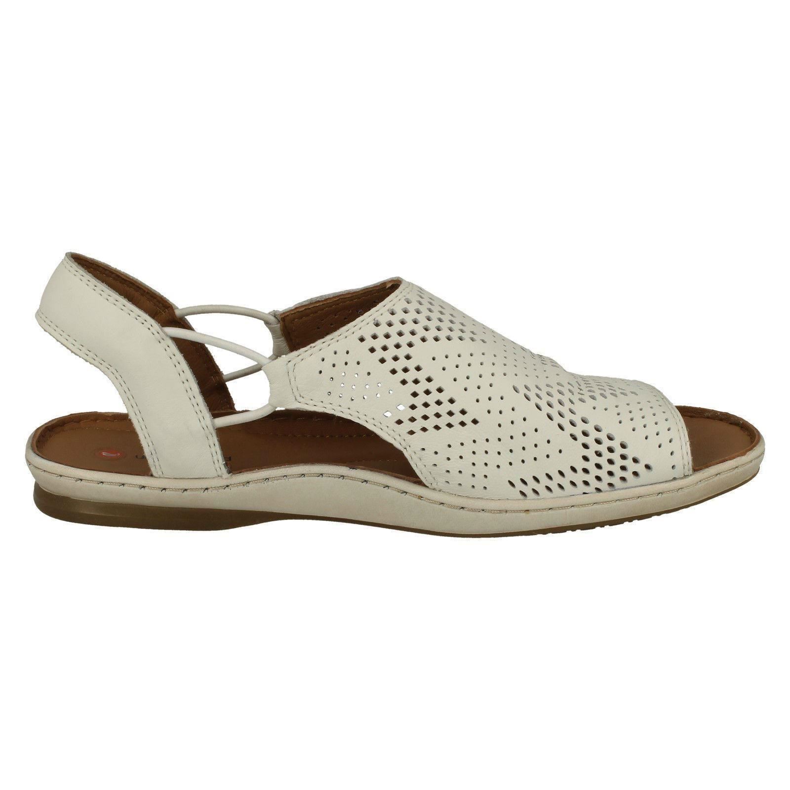 Ladies Clarks Slip On Flat Sandals /'Sarla Cadence/'