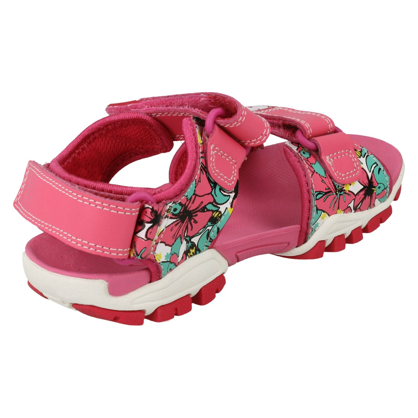Girls Clarks Water-Friendly Sandals /'Zalmo Word/'
