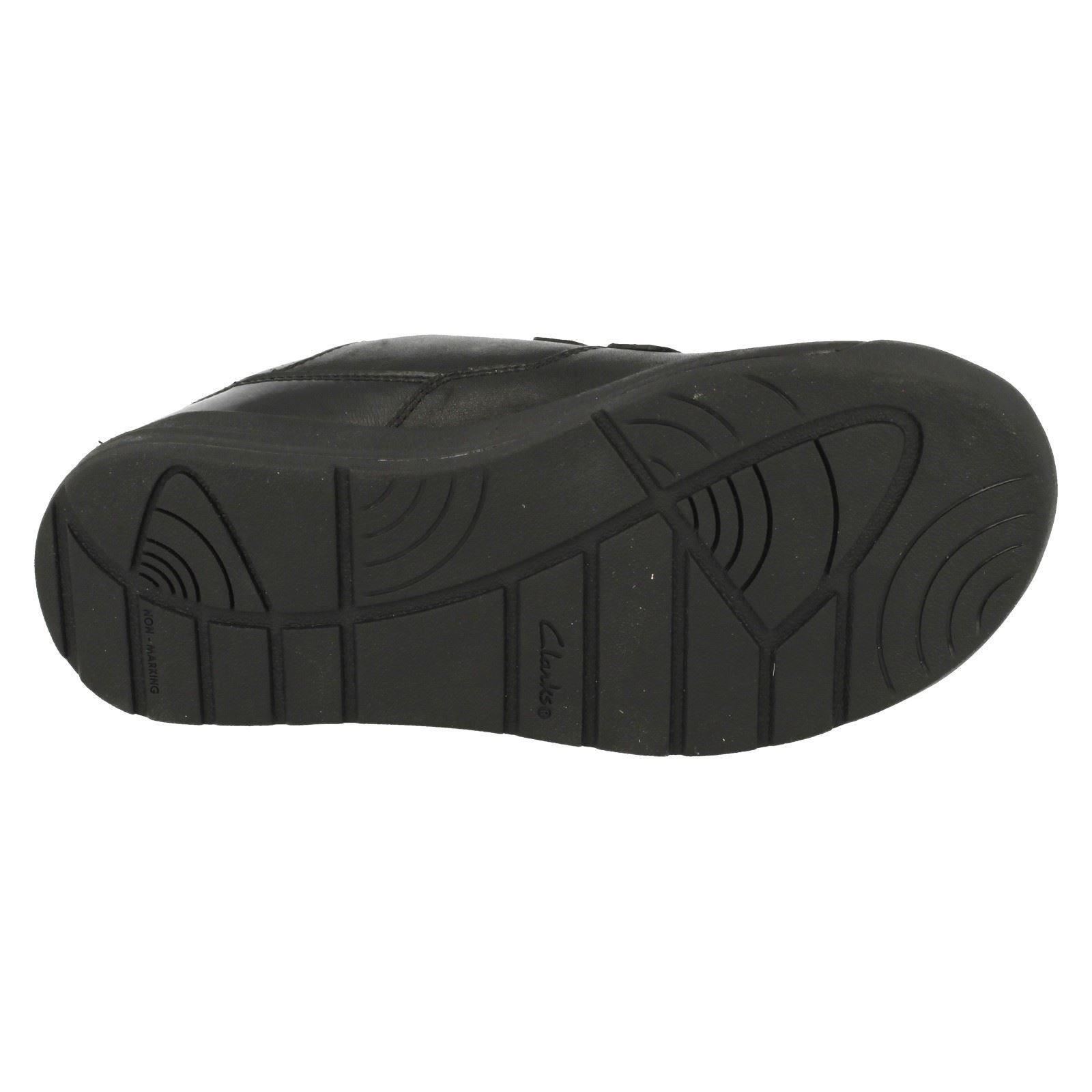 Boys Clarks Flare Lite School Shoes