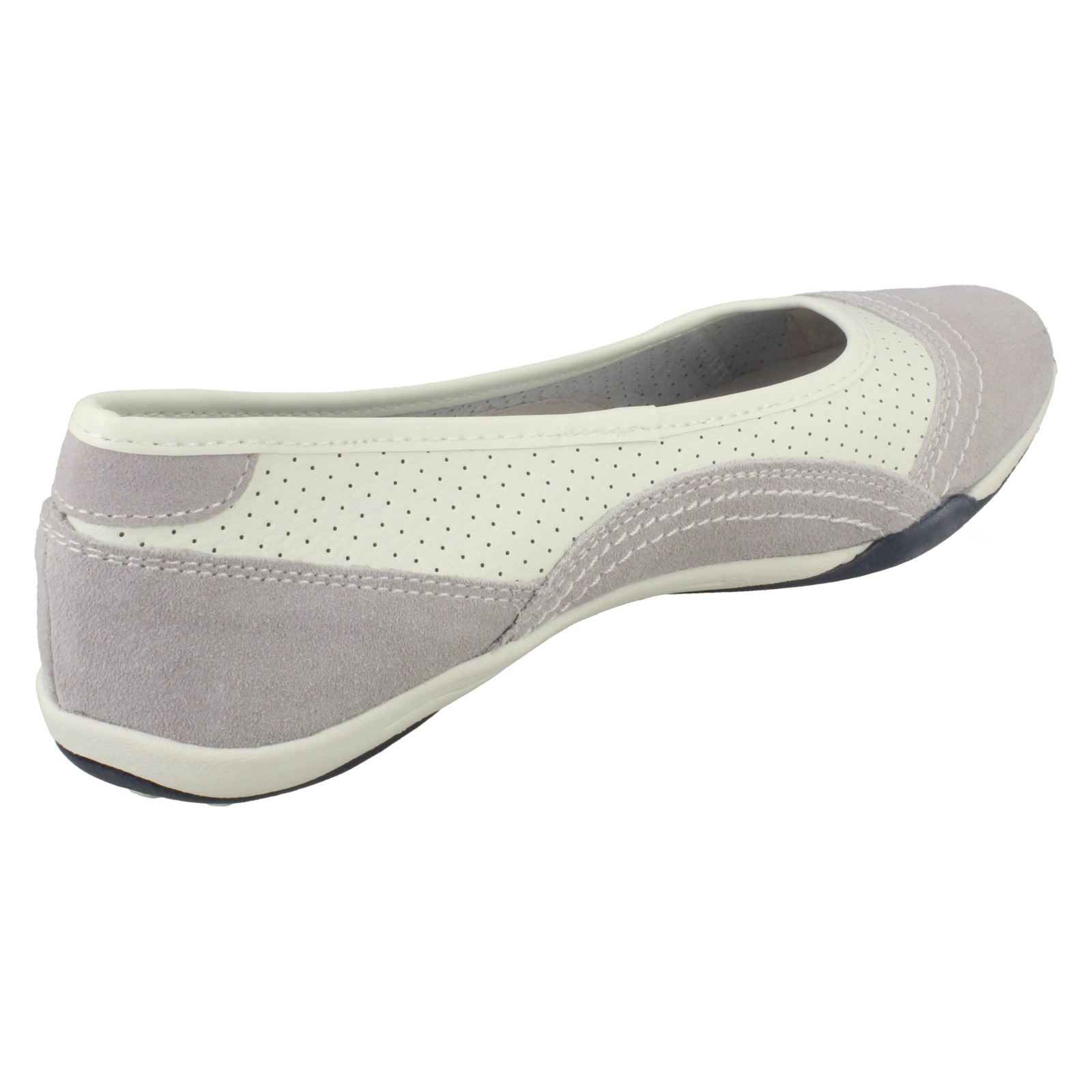 Ladies Down To Earth Flat Ballerina /'Shoes/'