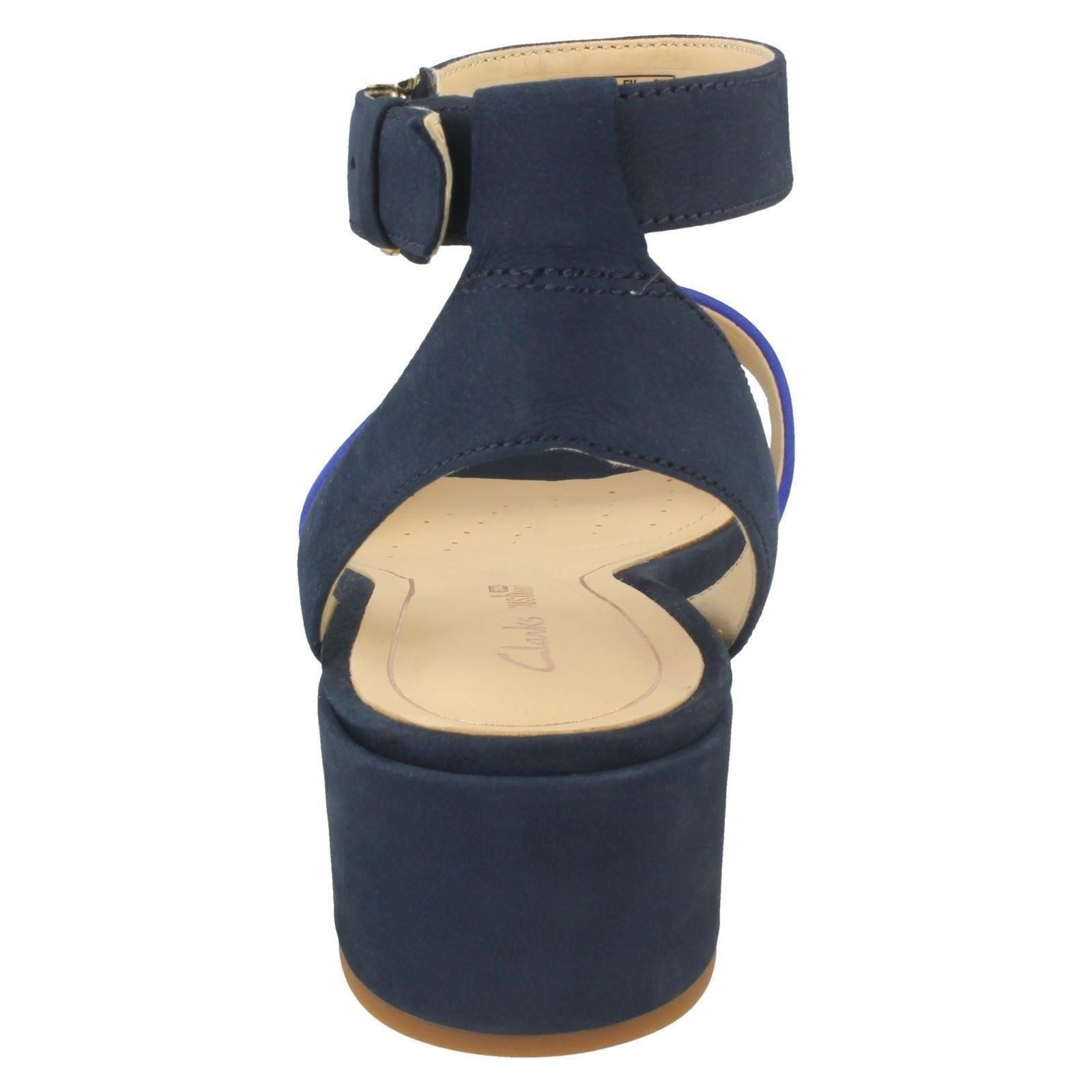 Orabella Rose Ladies Clarks Low Heeled Peep Toe Sandals