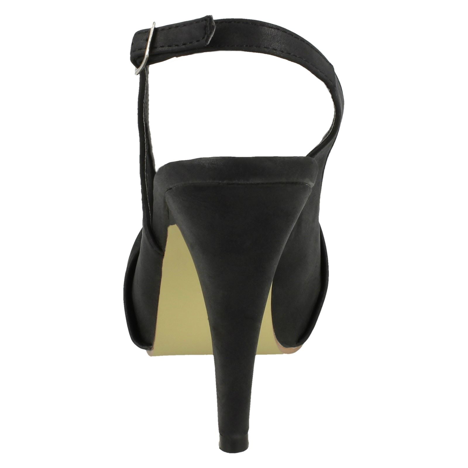 Ladies Anne Michelle Open Back Heeled *Sandals*