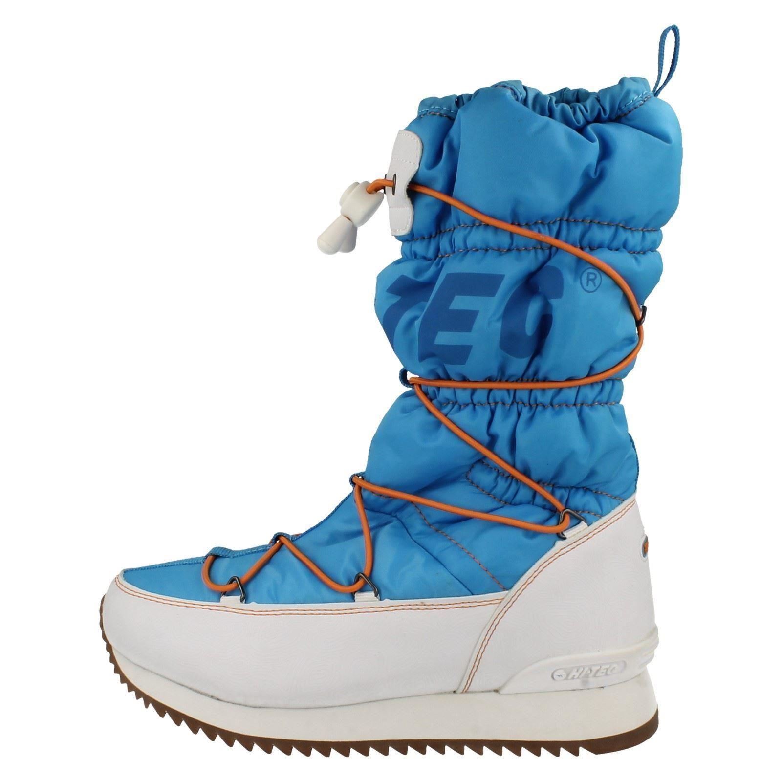 Ladies Hi-Tec Casual Waterproof Slip On Synthetic Winter Boots New Moon 200