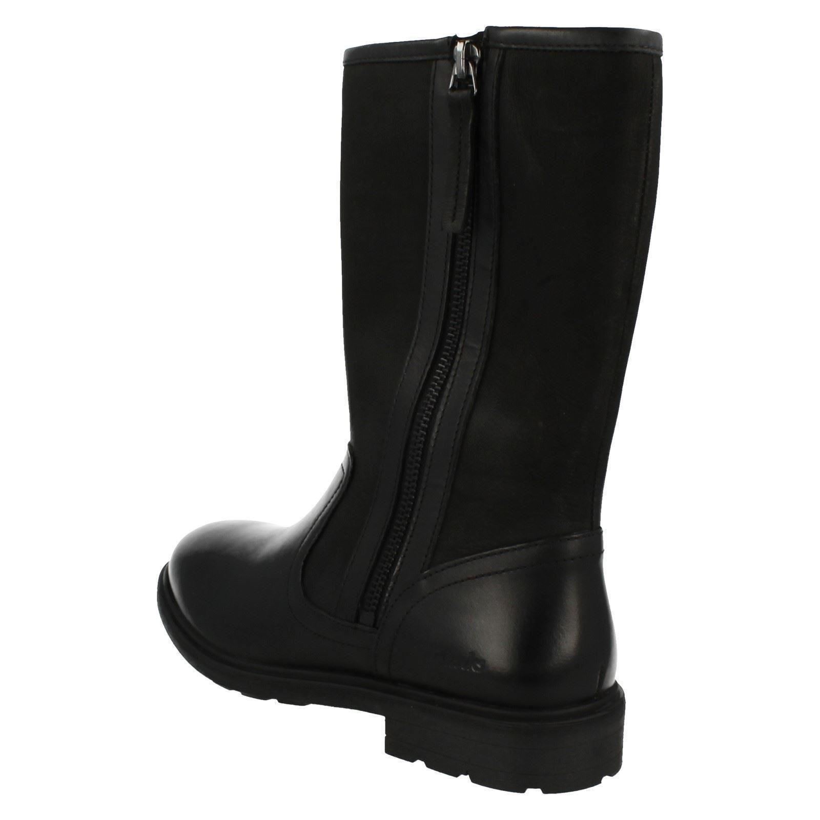 Girls Clarks Casual Boots Ines Rain