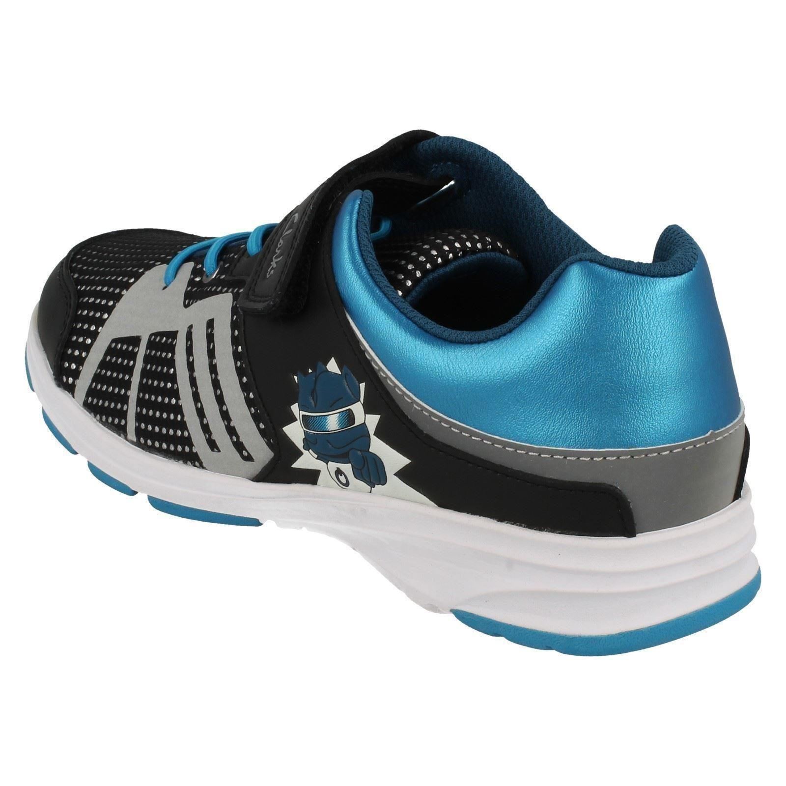 Clarks Boys Lightweight Gloforms Trainers Reflect Spy