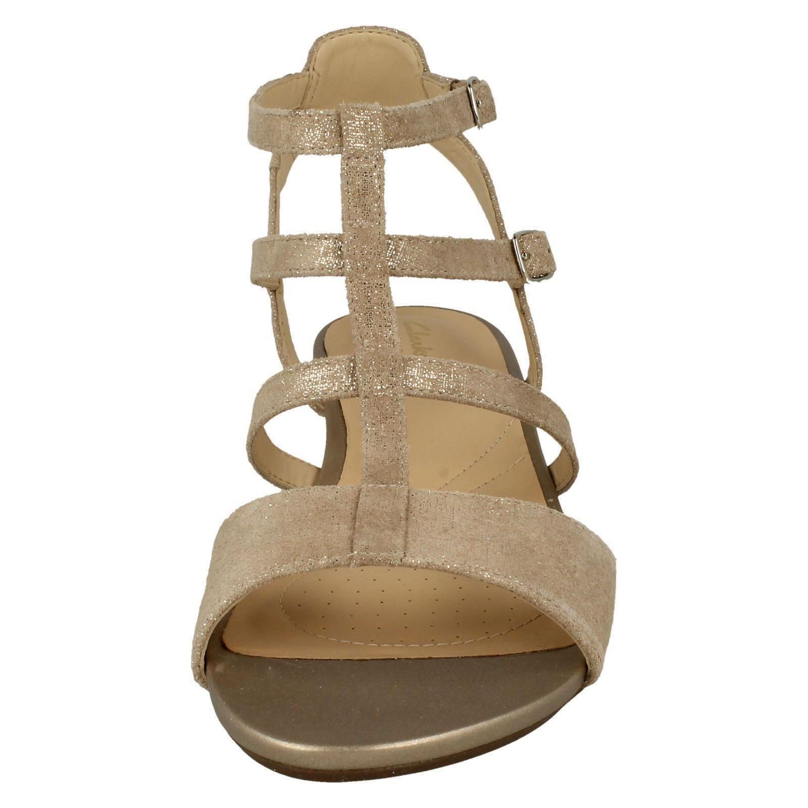 Ladies Clarks Open Toe Gladiator Sandals /'Parram Spice/'