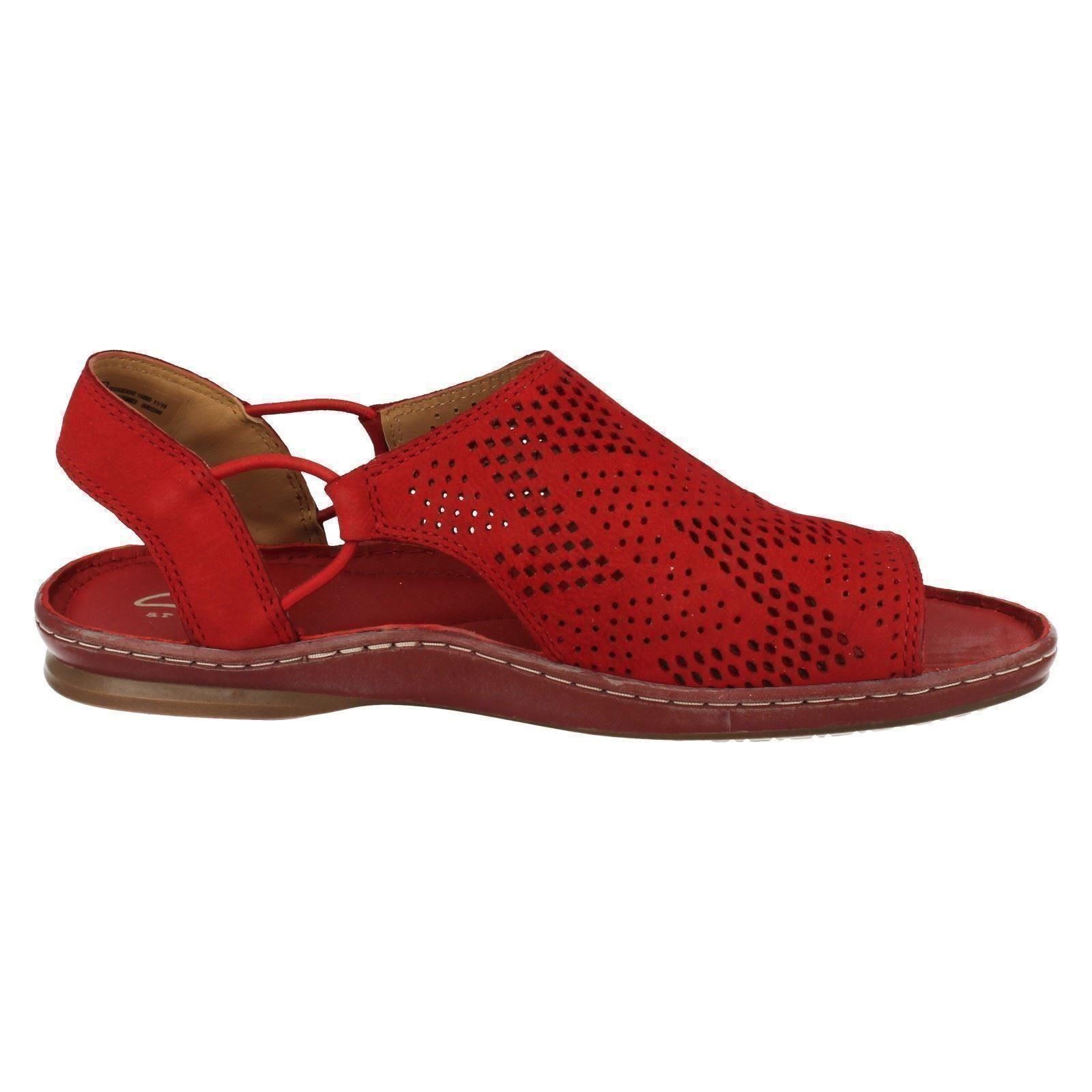 Ladies Clarks Slip On Flat Sandals /'Sarla Cadence/'
