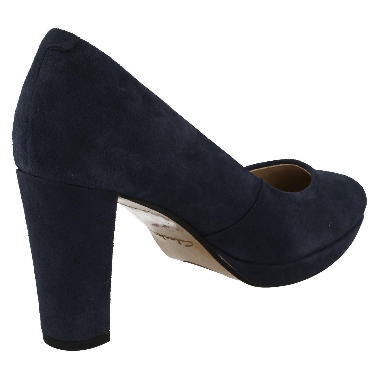 Ladies Clarks Kendra Sienna High Heeled Fashion Shoes