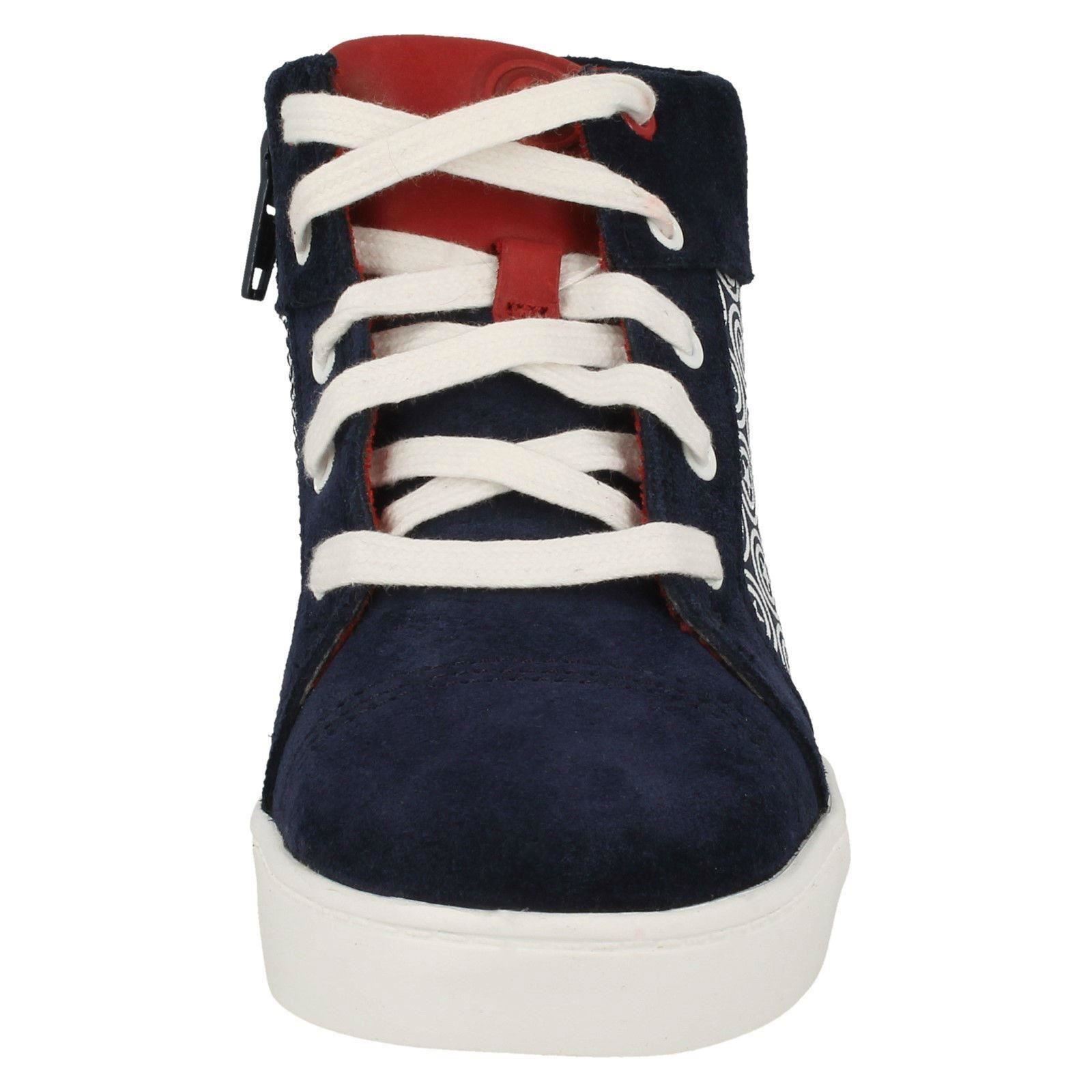 Boys Clarks Hi Top Marvel Superhero Casual Shoes /'City Hero Hi/'