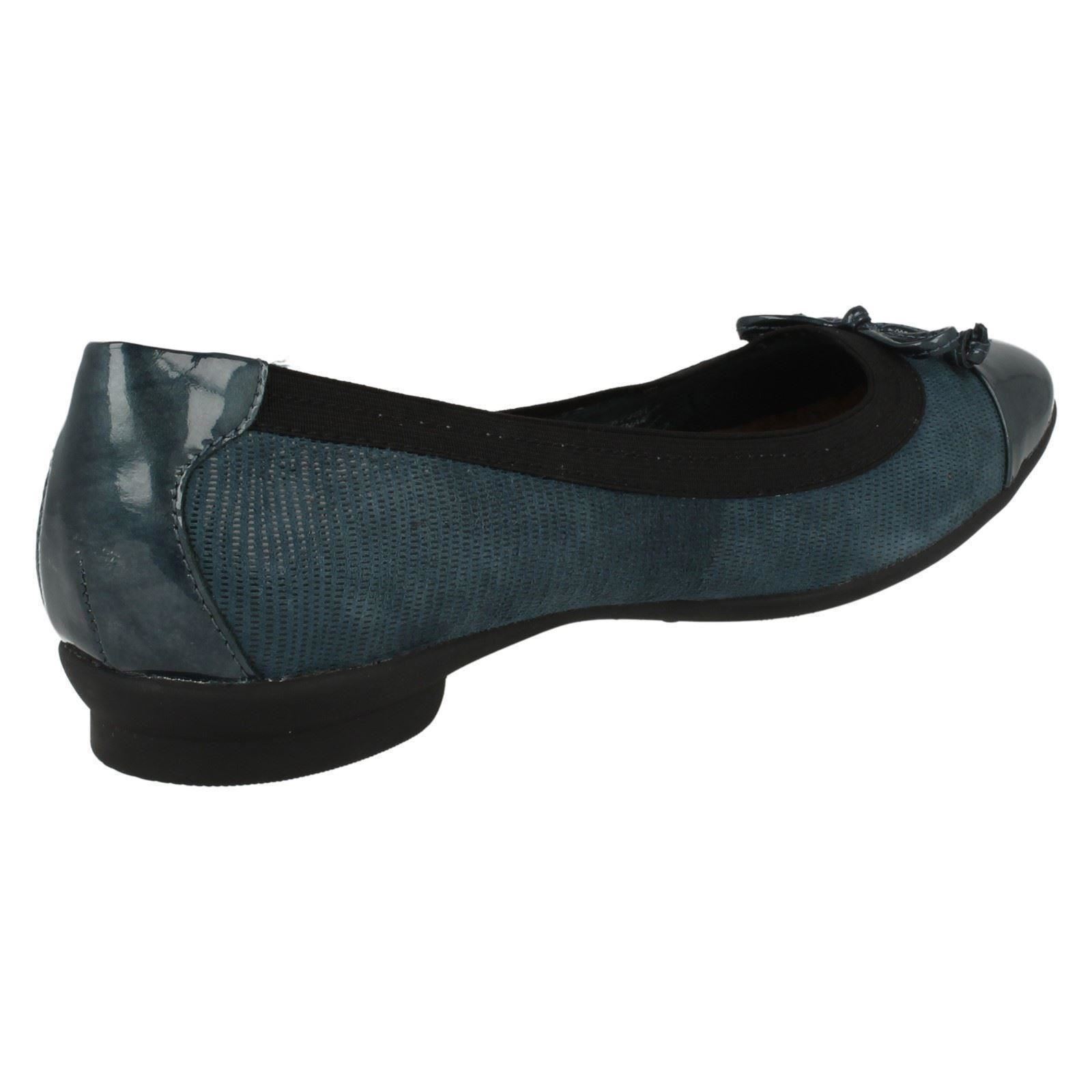 clarks wide fit ballet pumps