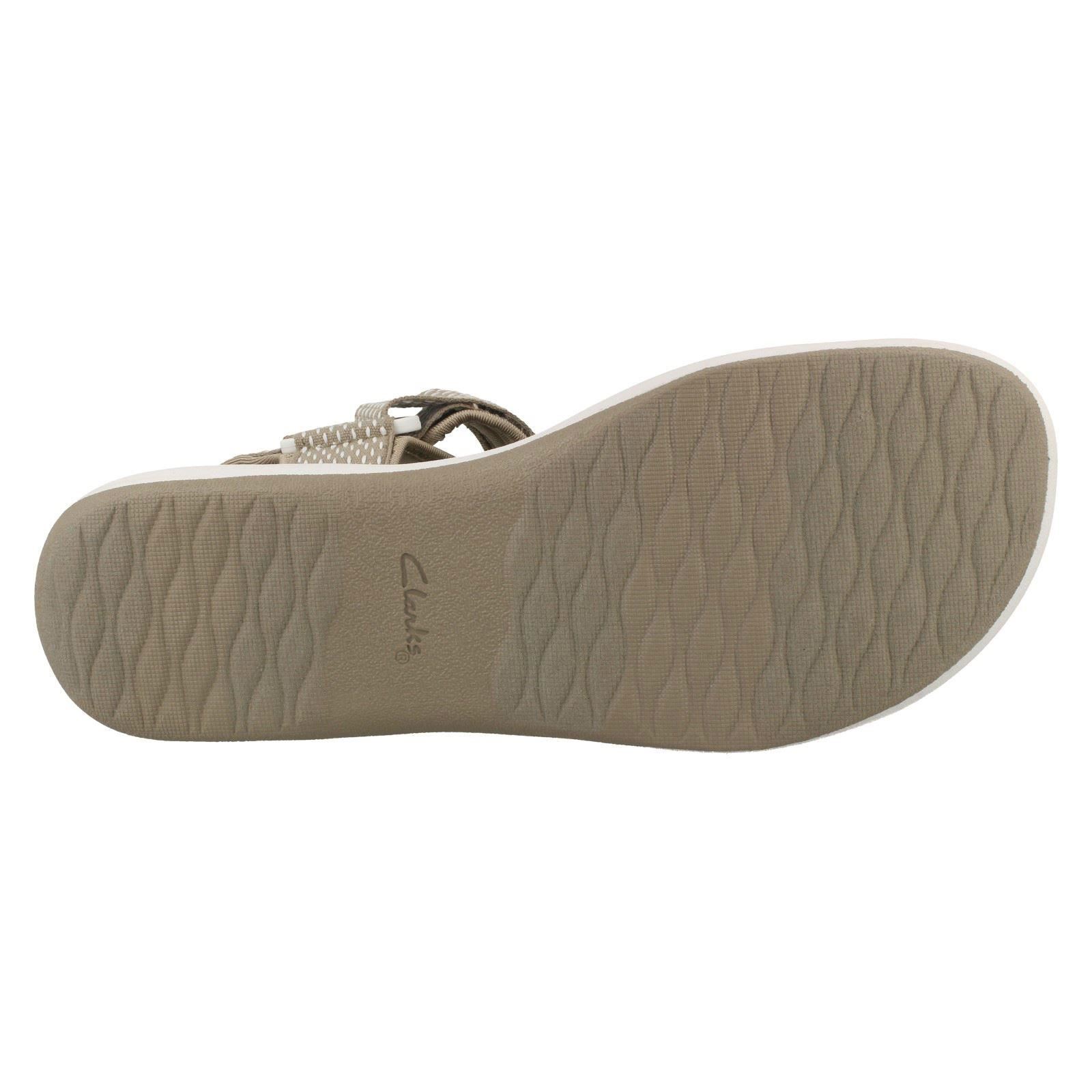 Damas Clarks Brizo Cady Casual Sandalias De Tiras