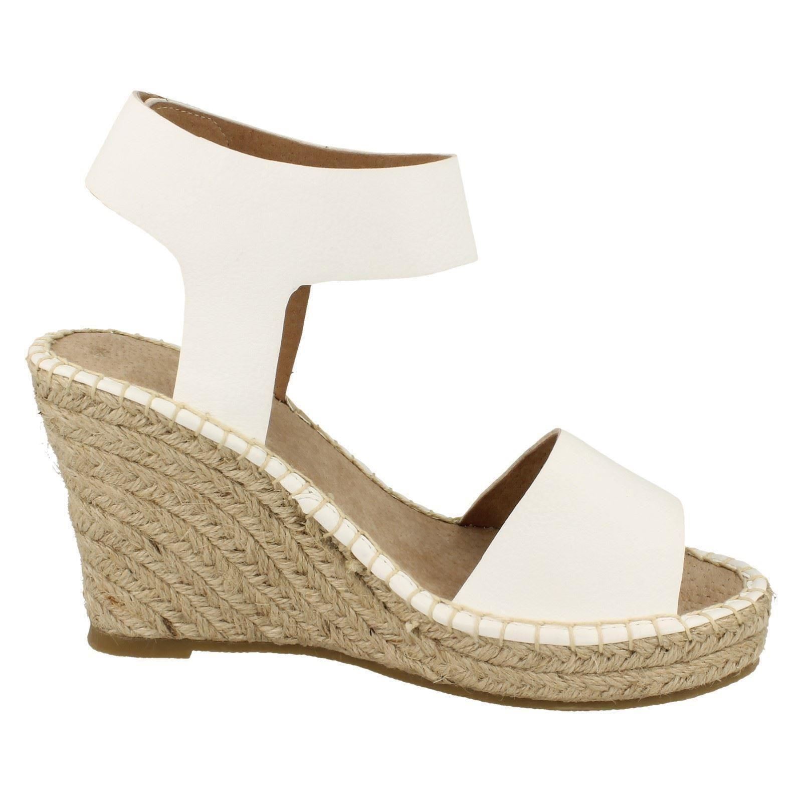 High Wedge Open Back Sandals Savannah Ladies