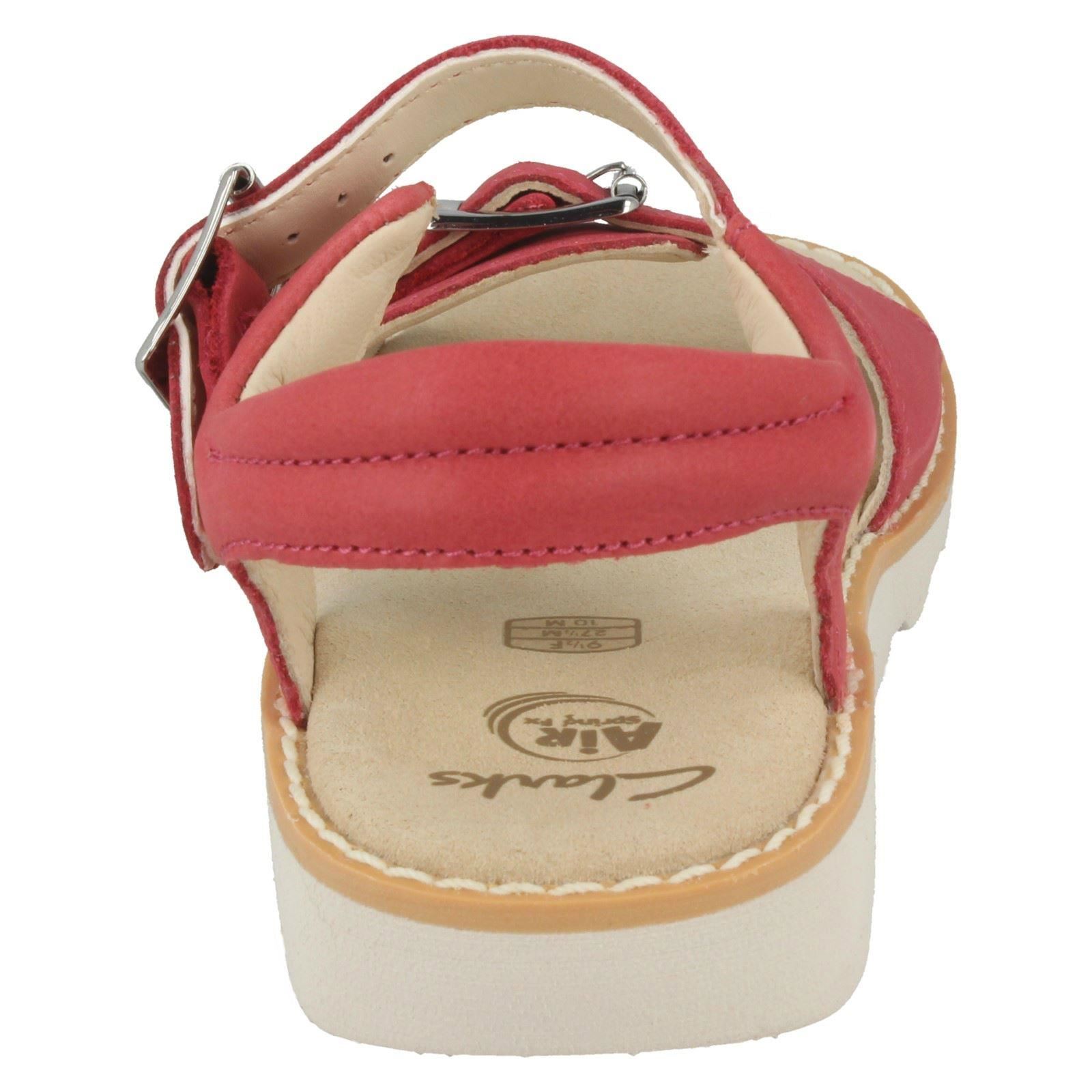 Clarks Girls Casual Strapped Sandals Crown Bloom