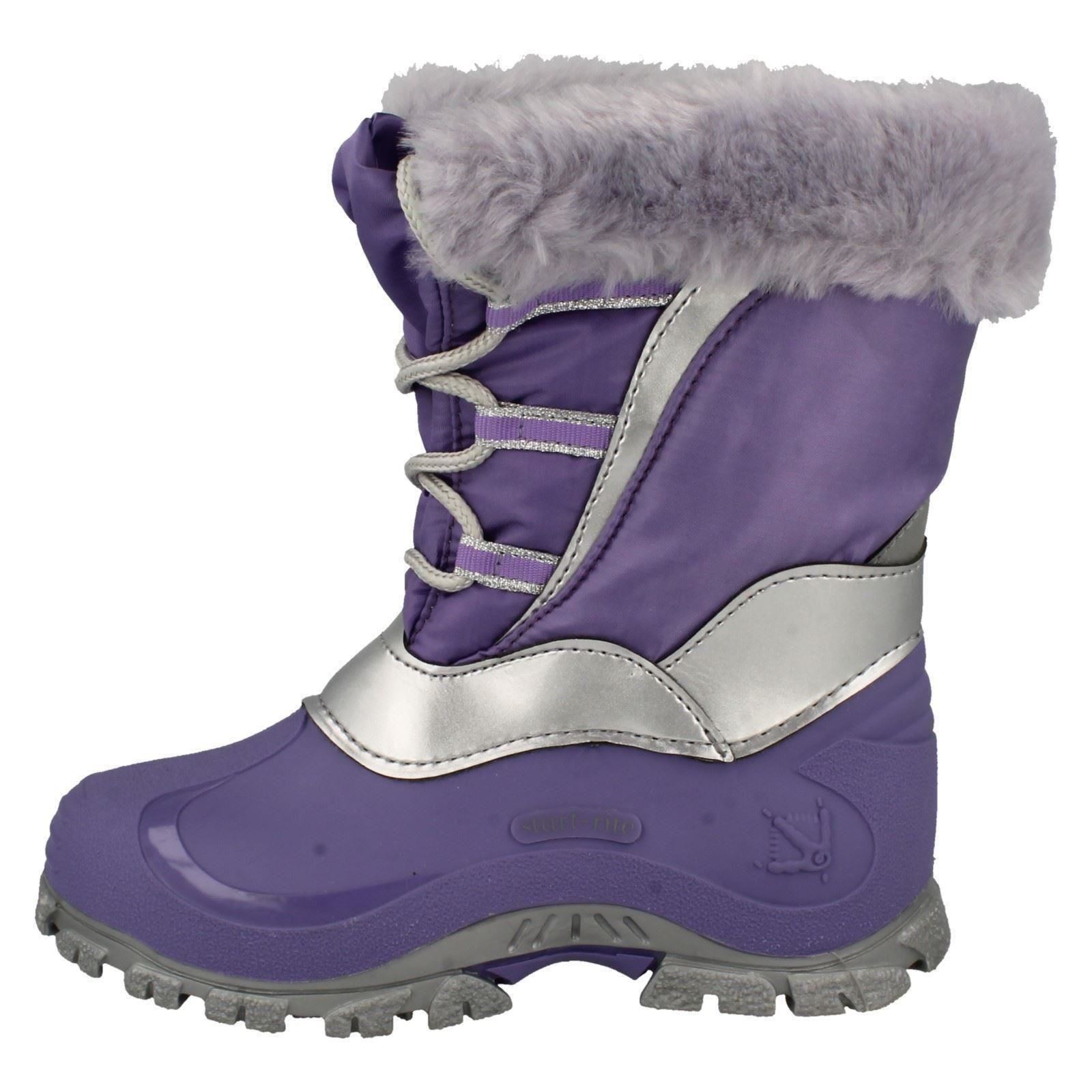 Niñas Startrite Invierno Botas De Nieve Fantasía